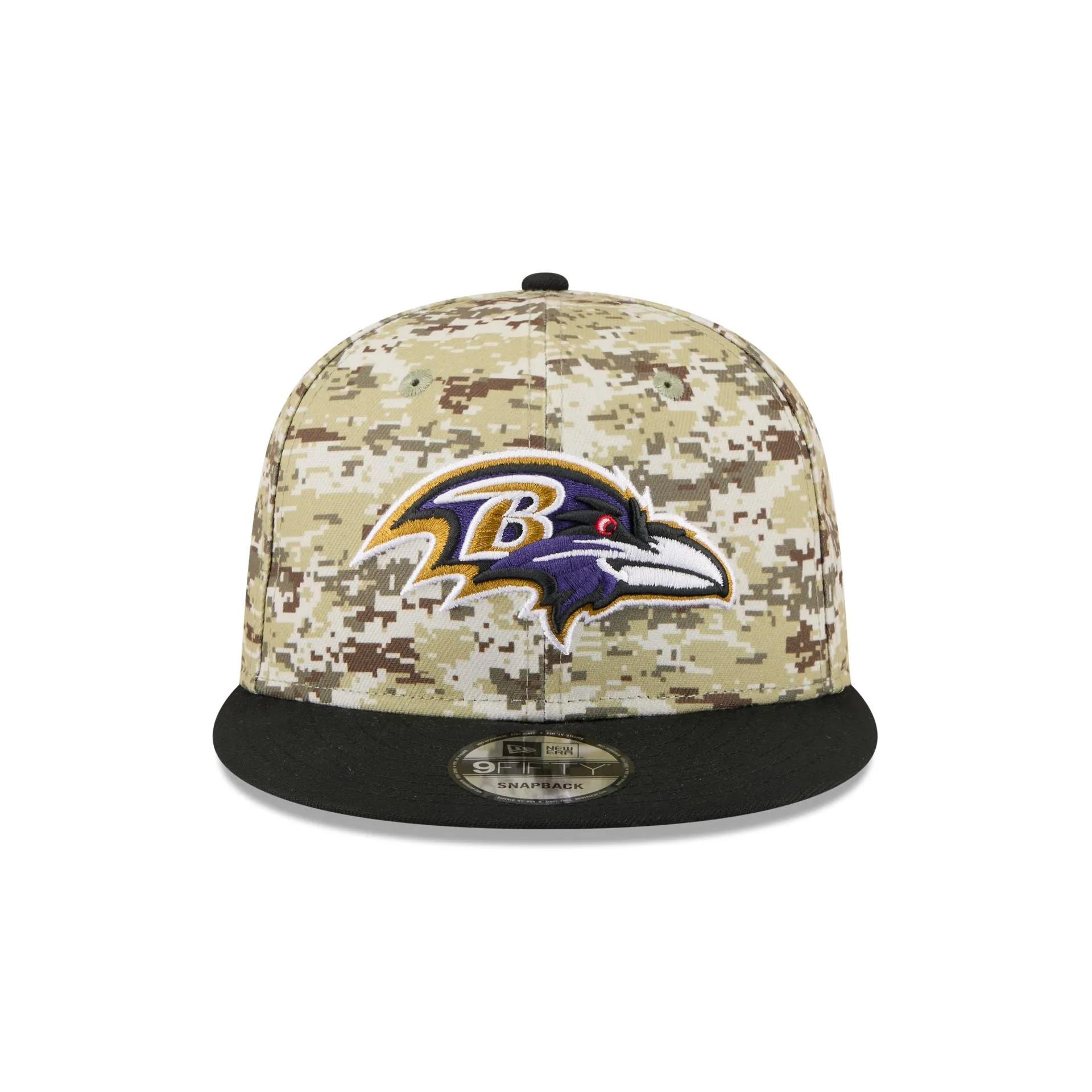 Baltimore Ravens 2025 Salute to Service Fan Gear 9FIFTY Snapback Hat sold by New Era product image thumbnail 2