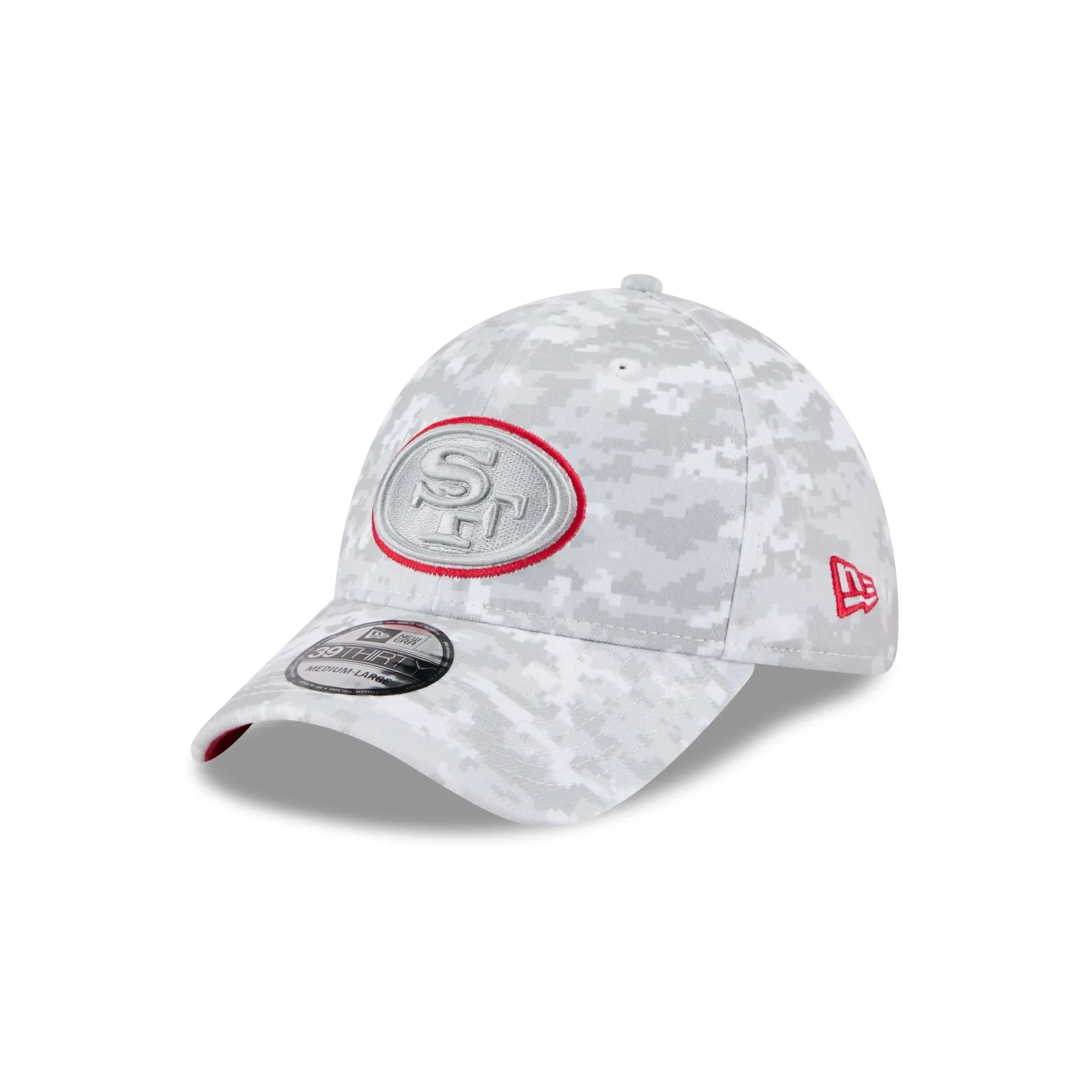 San Francisco 49ers 2025 Salute to Service Fan Gear 39THIRTY Stretch Fit Hat sold by New Era product image thumbnail 3