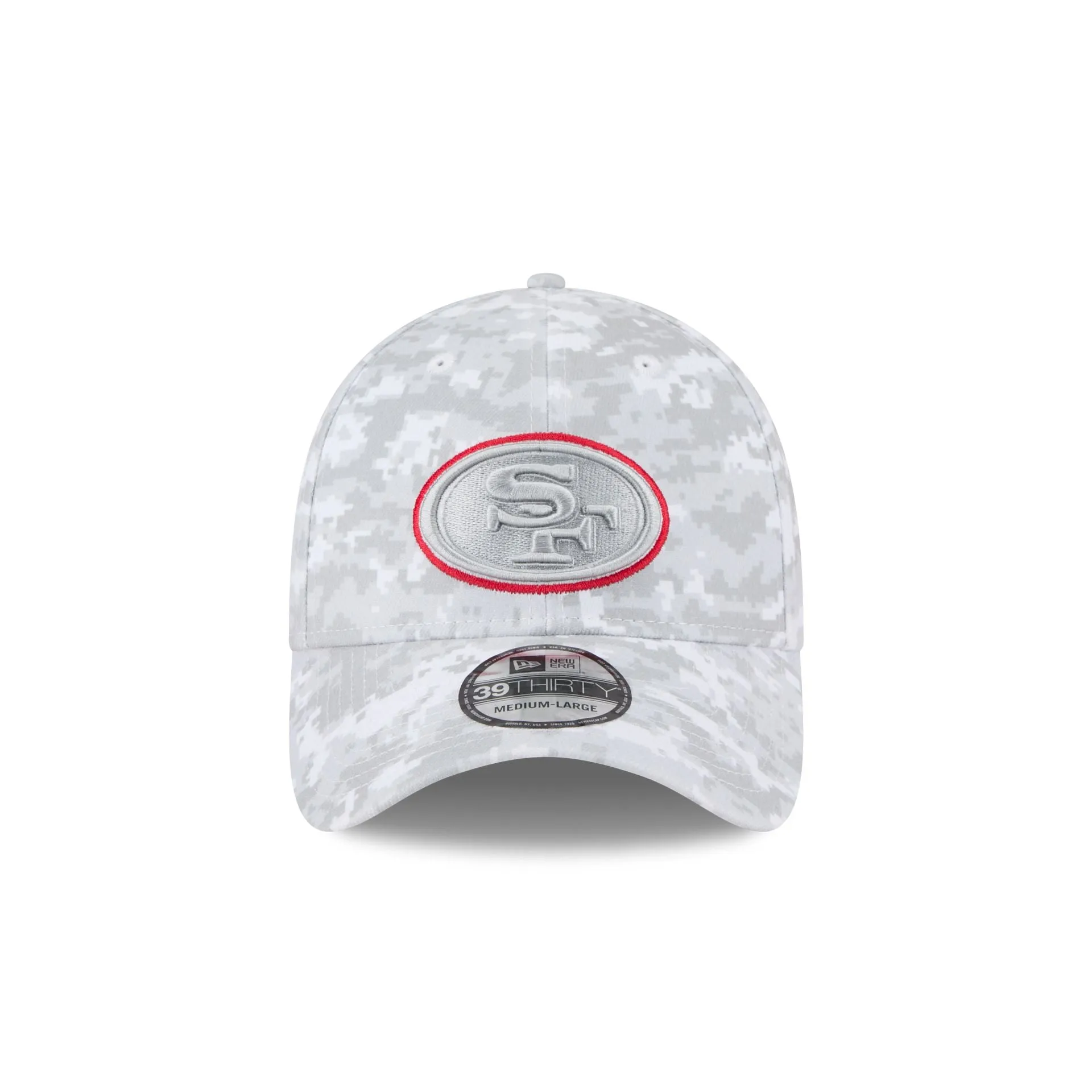 San Francisco 49ers 2025 Salute to Service Fan Gear 39THIRTY Stretch Fit Hat sold by New Era product image thumbnail 2