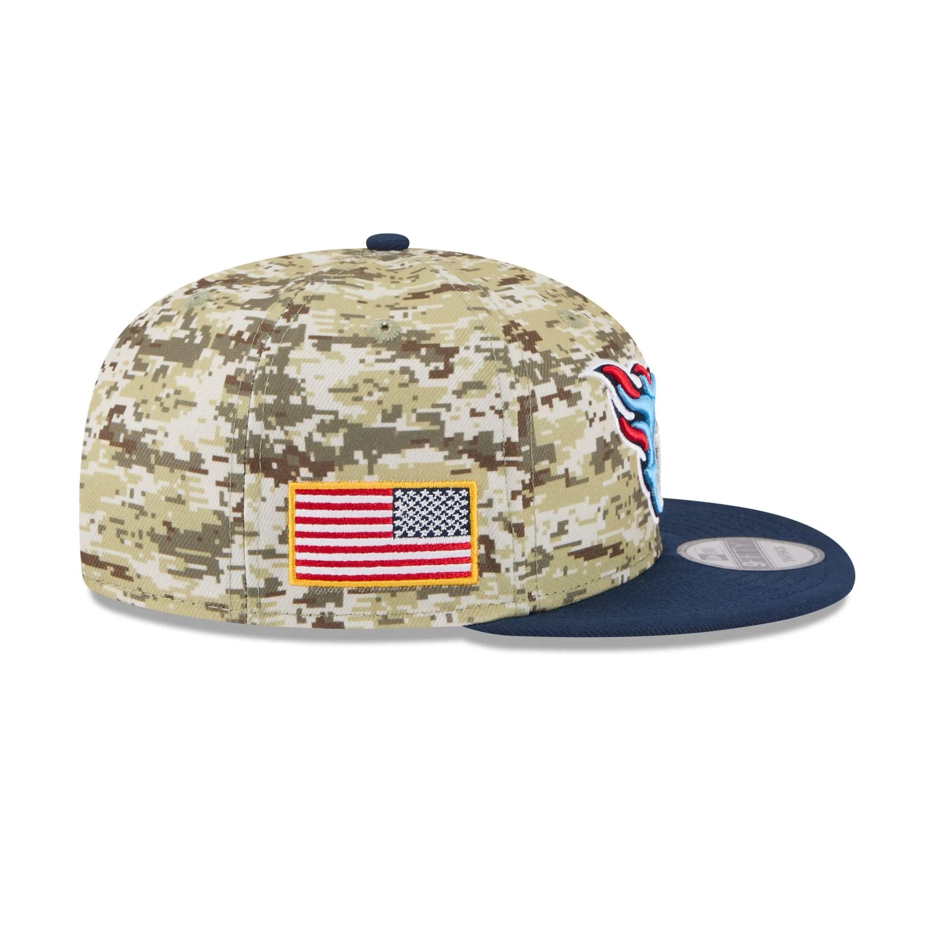 Tennessee Titans 2025 Salute to Service Fan Gear 9FIFTY Snapback Hat sold by New Era product image thumbnail 4