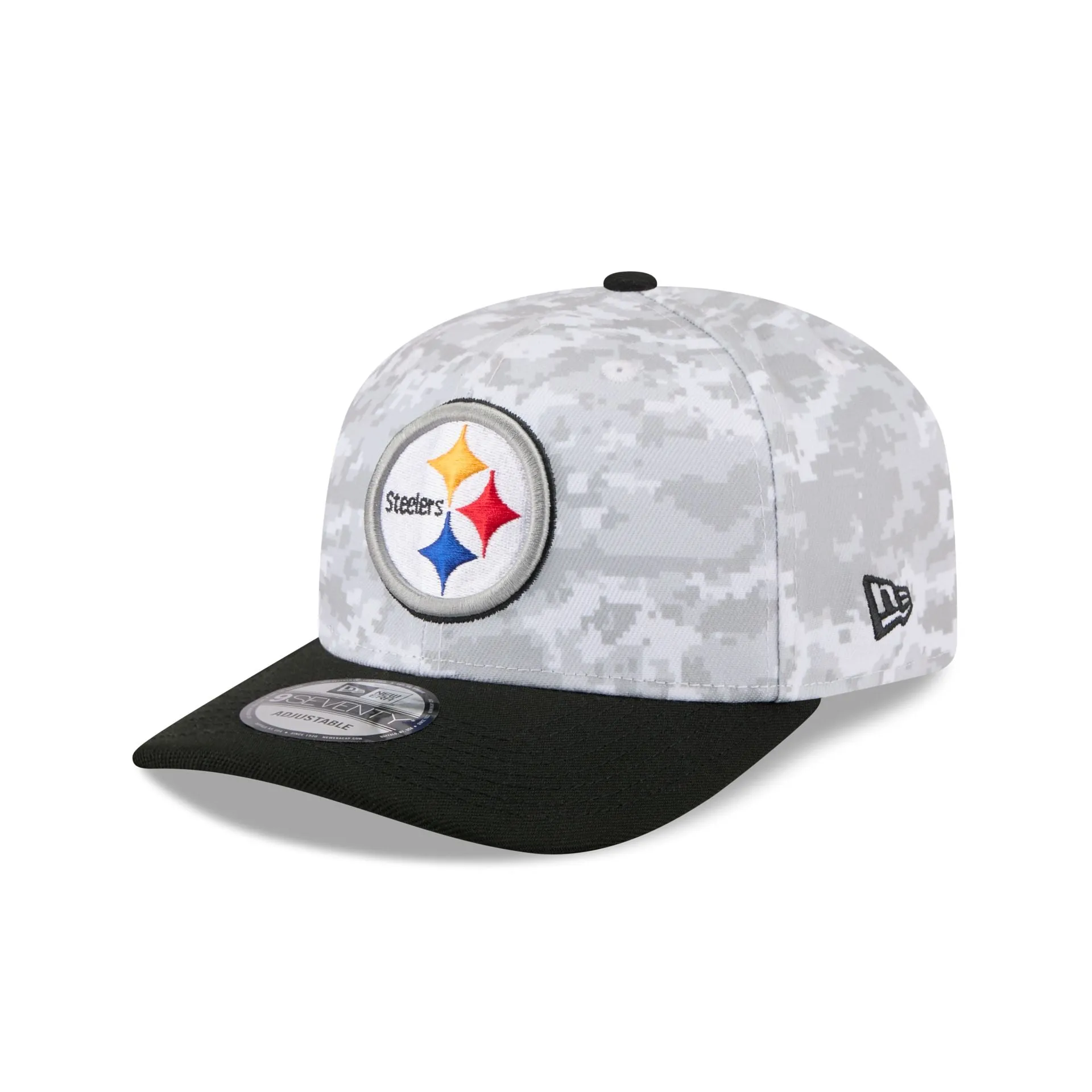 Pittsburgh Steelers 2025 Salute to Service Fan Gear 9SEVENTY Stretch-Snap Hat sold by New Era product image thumbnail 3