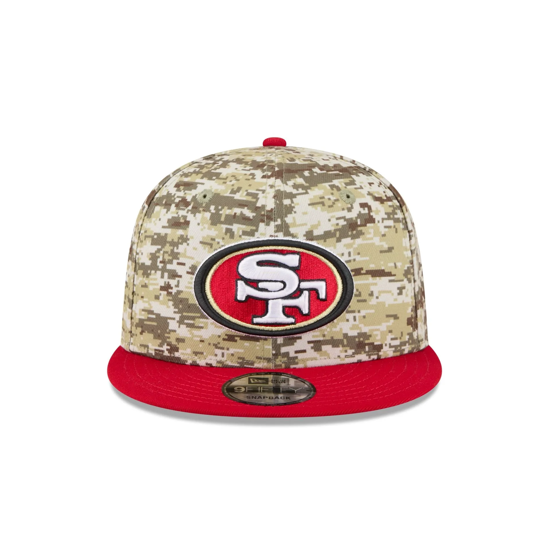 San Francisco 49ers 2025 Salute to Service Fan Gear 9FIFTY Snapback Hat sold by New Era product image thumbnail 2