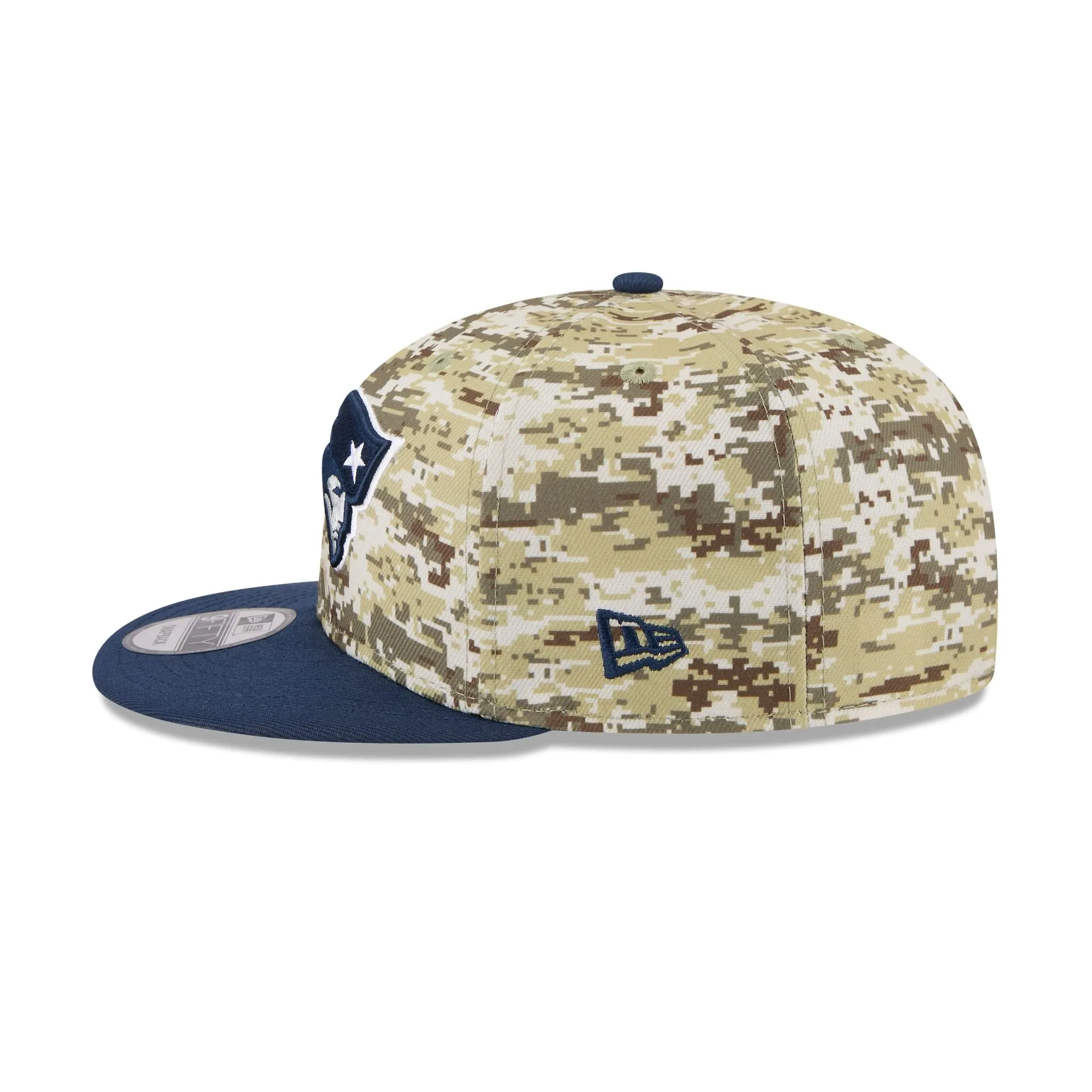 New England Patriots 2025 Salute to Service Fan Gear 9FIFTY Snapback Hat sold by New Era product image thumbnail 5