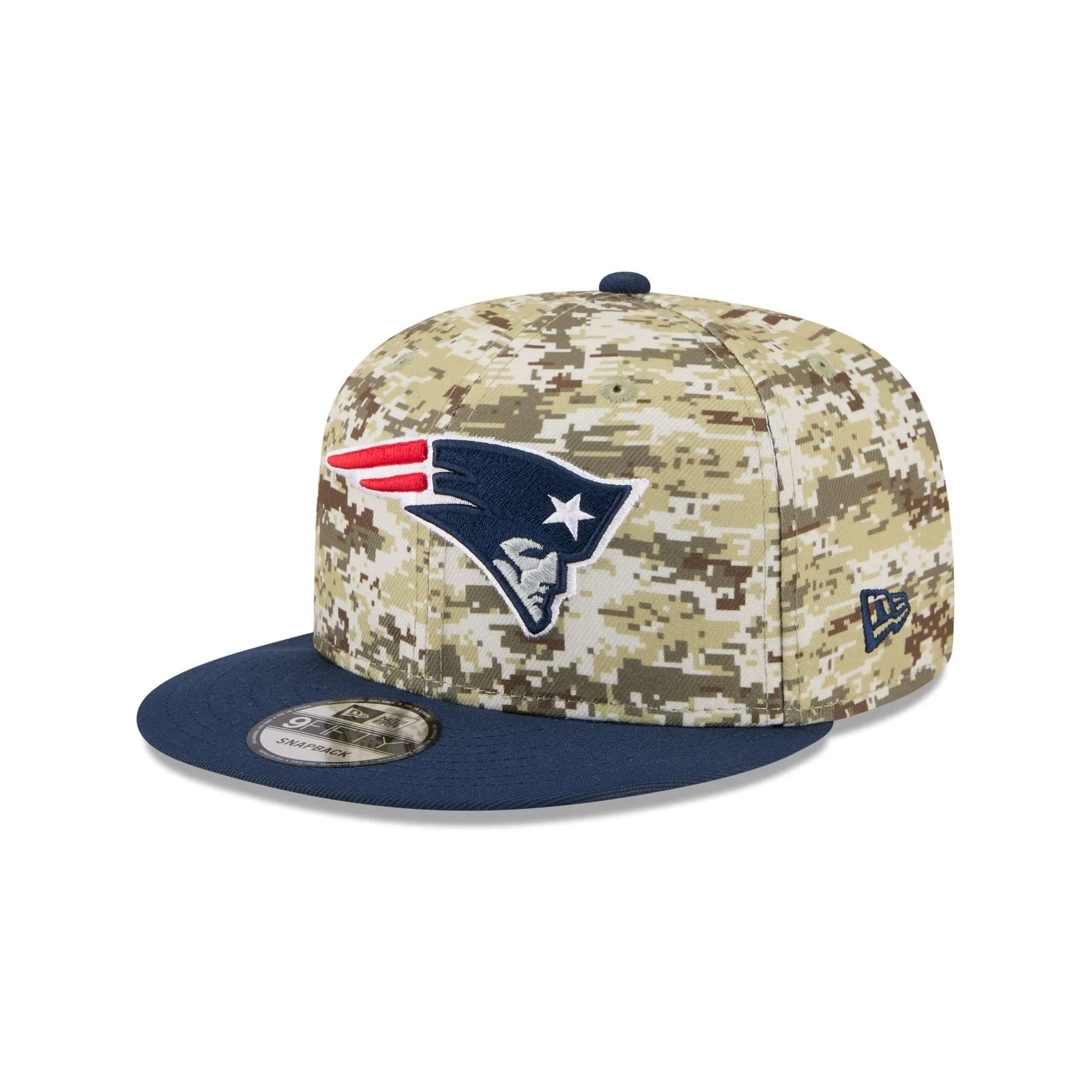 New England Patriots 2025 Salute to Service Fan Gear 9FIFTY Snapback Hat sold by New Era product image thumbnail 3