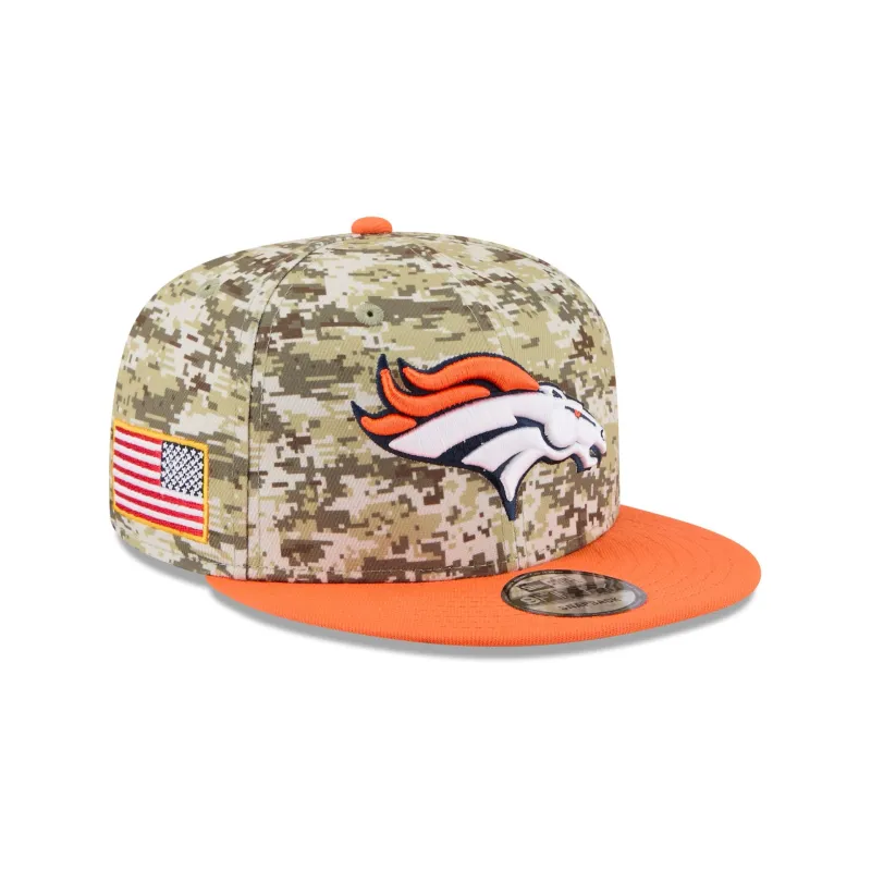 Denver Broncos 2025 Salute to Service Fan Gear 9FIFTY Snapback Hat sold by New Era