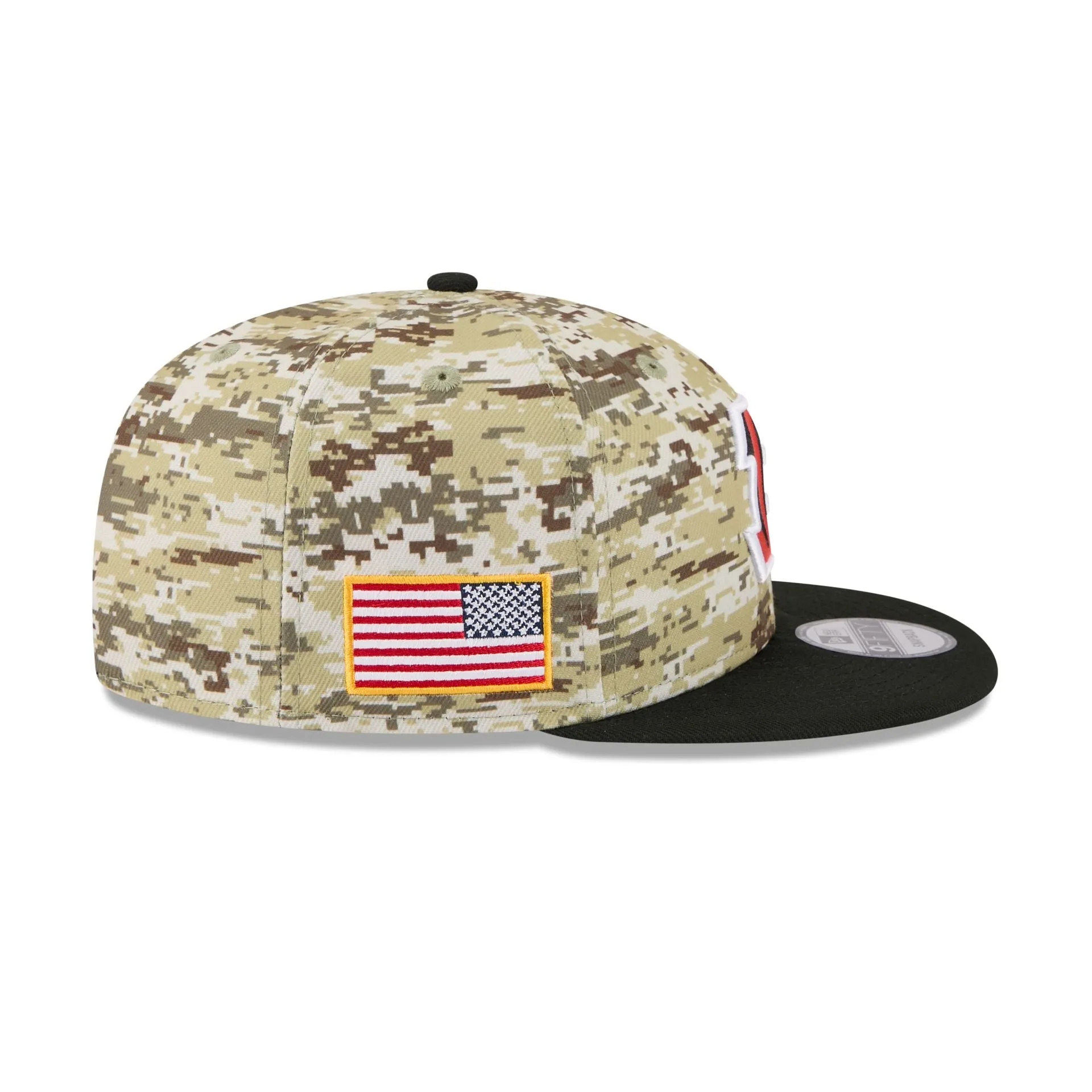 Cincinnati Bengals 2025 Salute to Service Fan Gear 9FIFTY Snapback Hat sold by New Era product image thumbnail 4