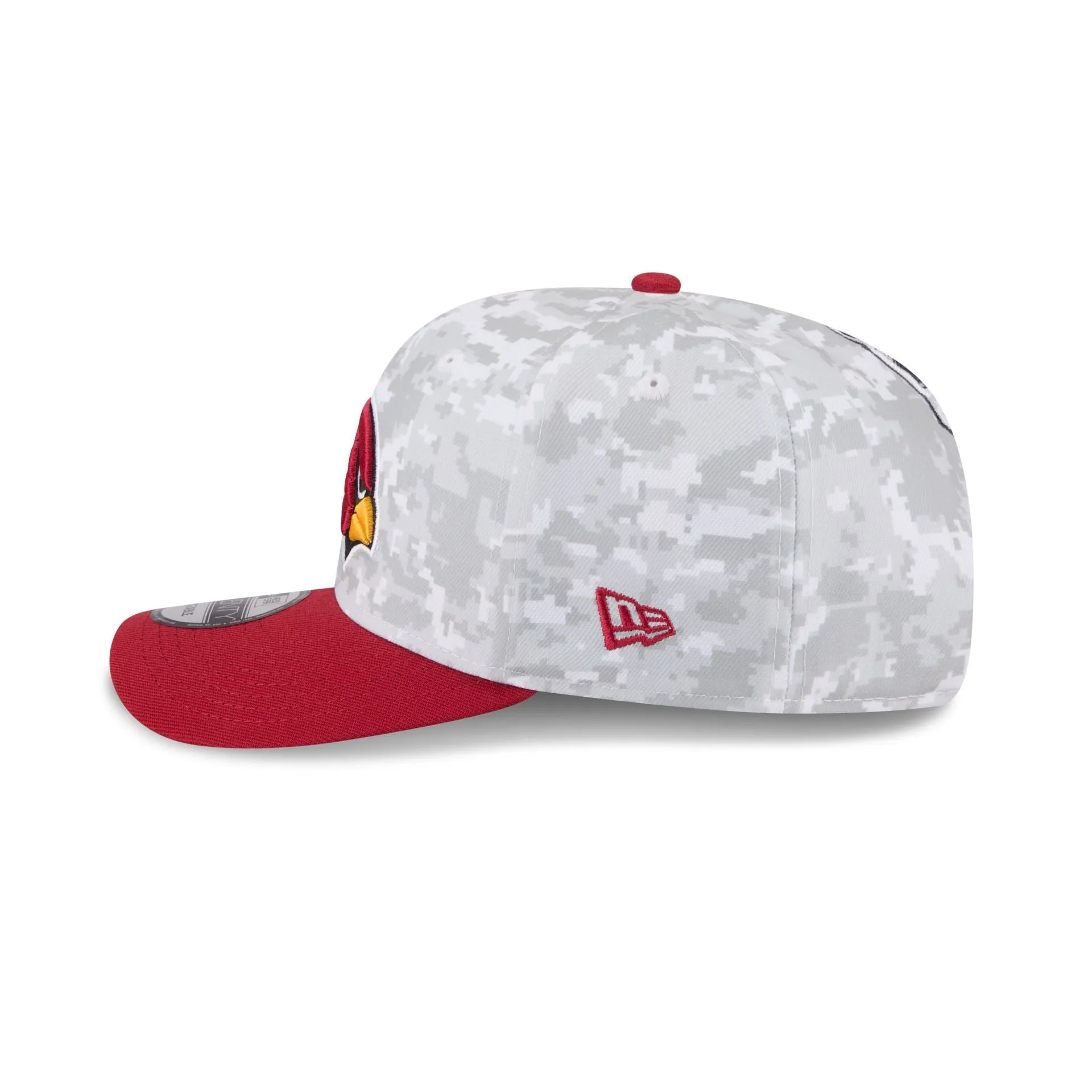 Arizona Cardinals 2025 Salute to Service Fan Gear 9SEVENTY Stretch-Snap Hat sold by New Era product image thumbnail 5