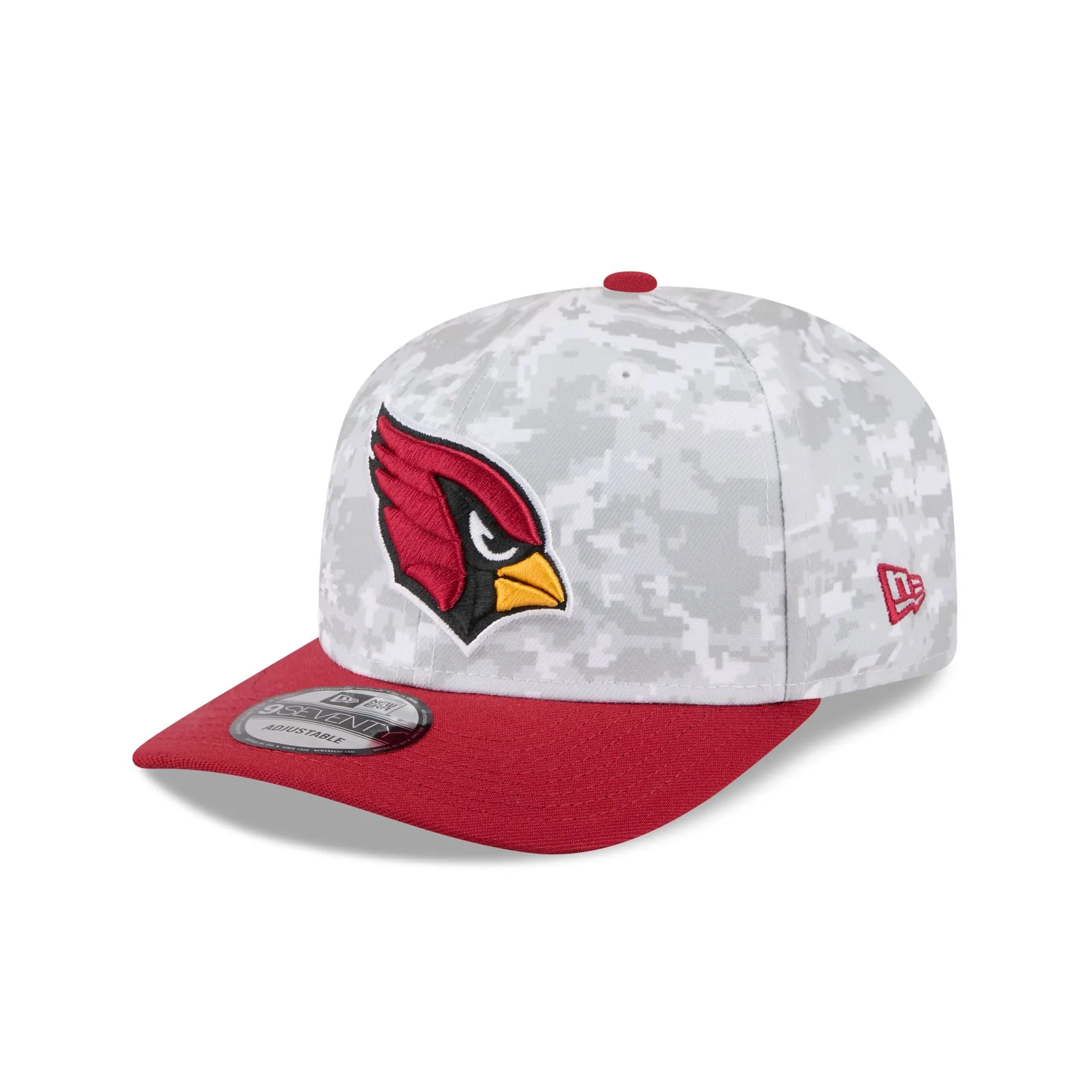 Arizona Cardinals 2025 Salute to Service Fan Gear 9SEVENTY Stretch-Snap Hat sold by New Era product image thumbnail 3