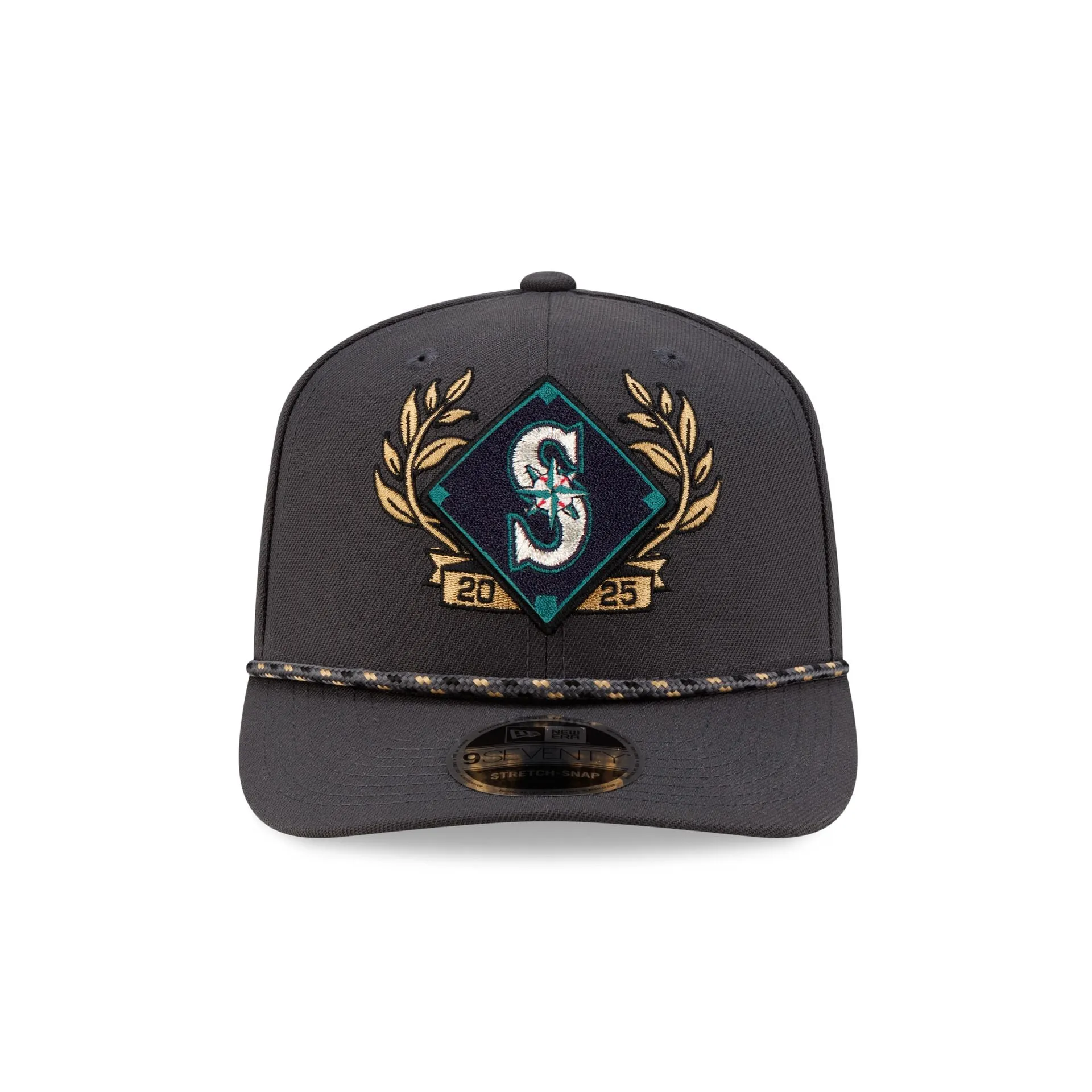 Seattle Mariners 2025 ALDS Locker Room 9SEVENTY Stretch-Snap Hat sold by New Era product image thumbnail 2