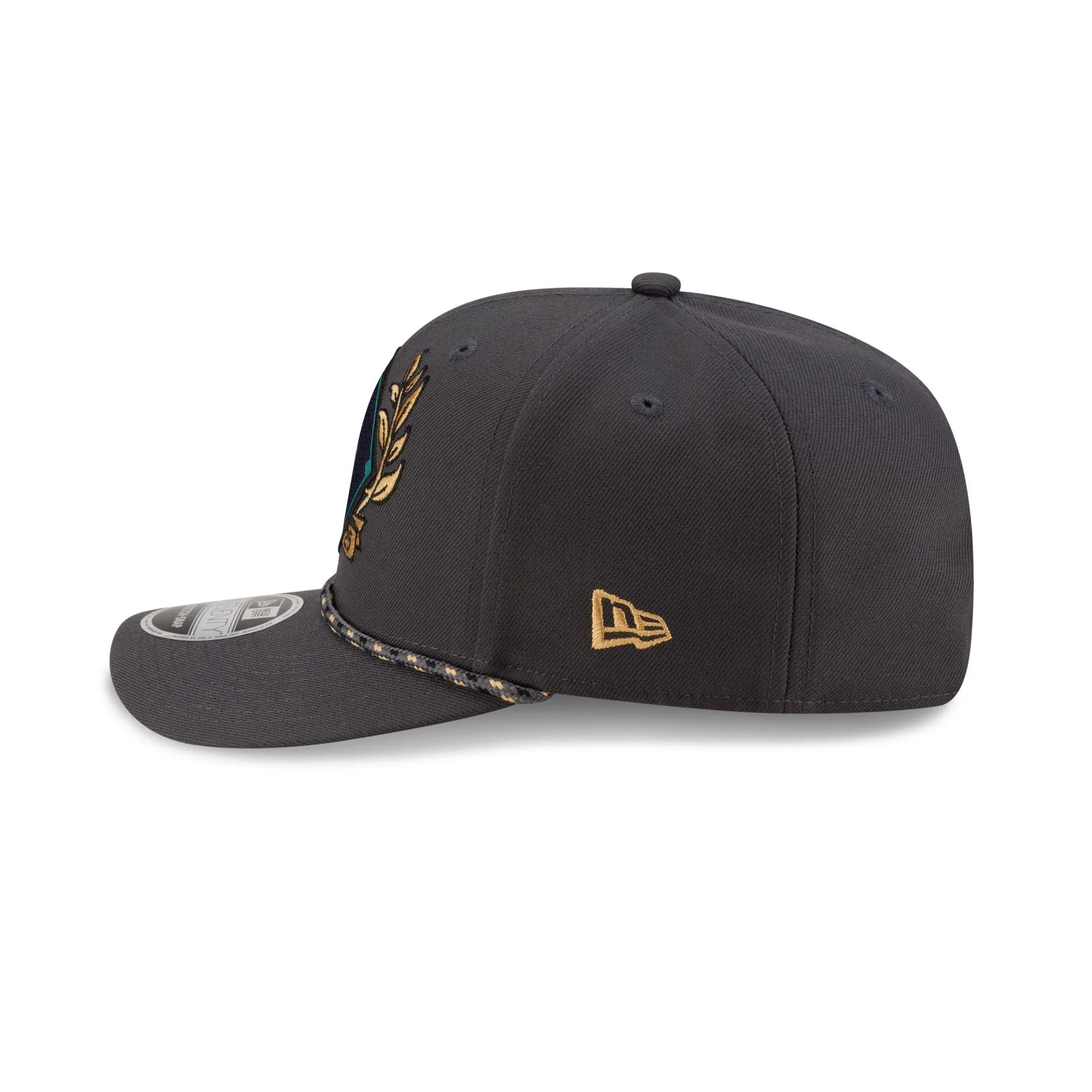 Seattle Mariners 2025 ALDS Locker Room 9SEVENTY Stretch-Snap Hat sold by New Era product image thumbnail 5