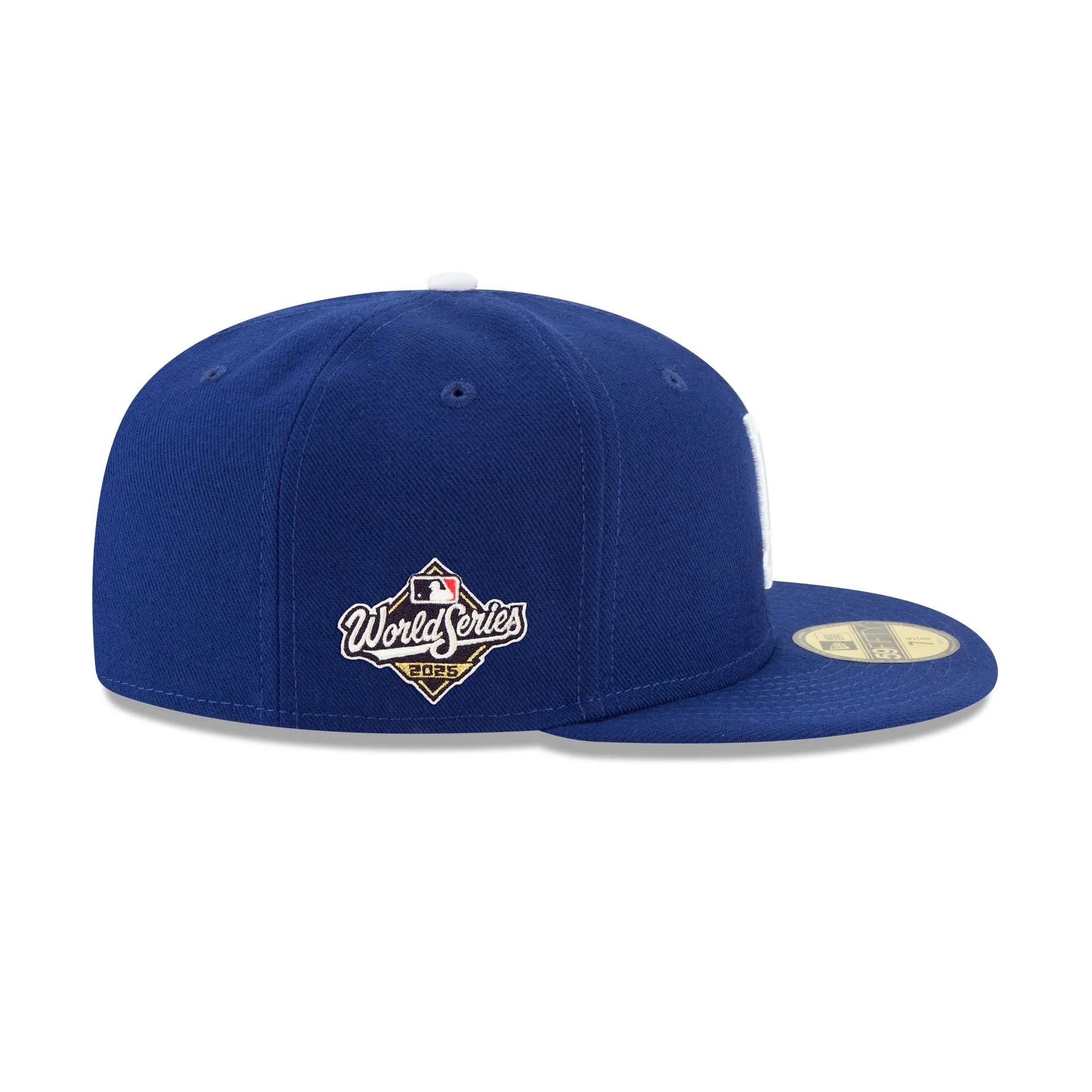 Los Angeles Dodgers 2025 World Series Side Patch 59FIFTY Fitted Hat sold by New Era product image thumbnail 4