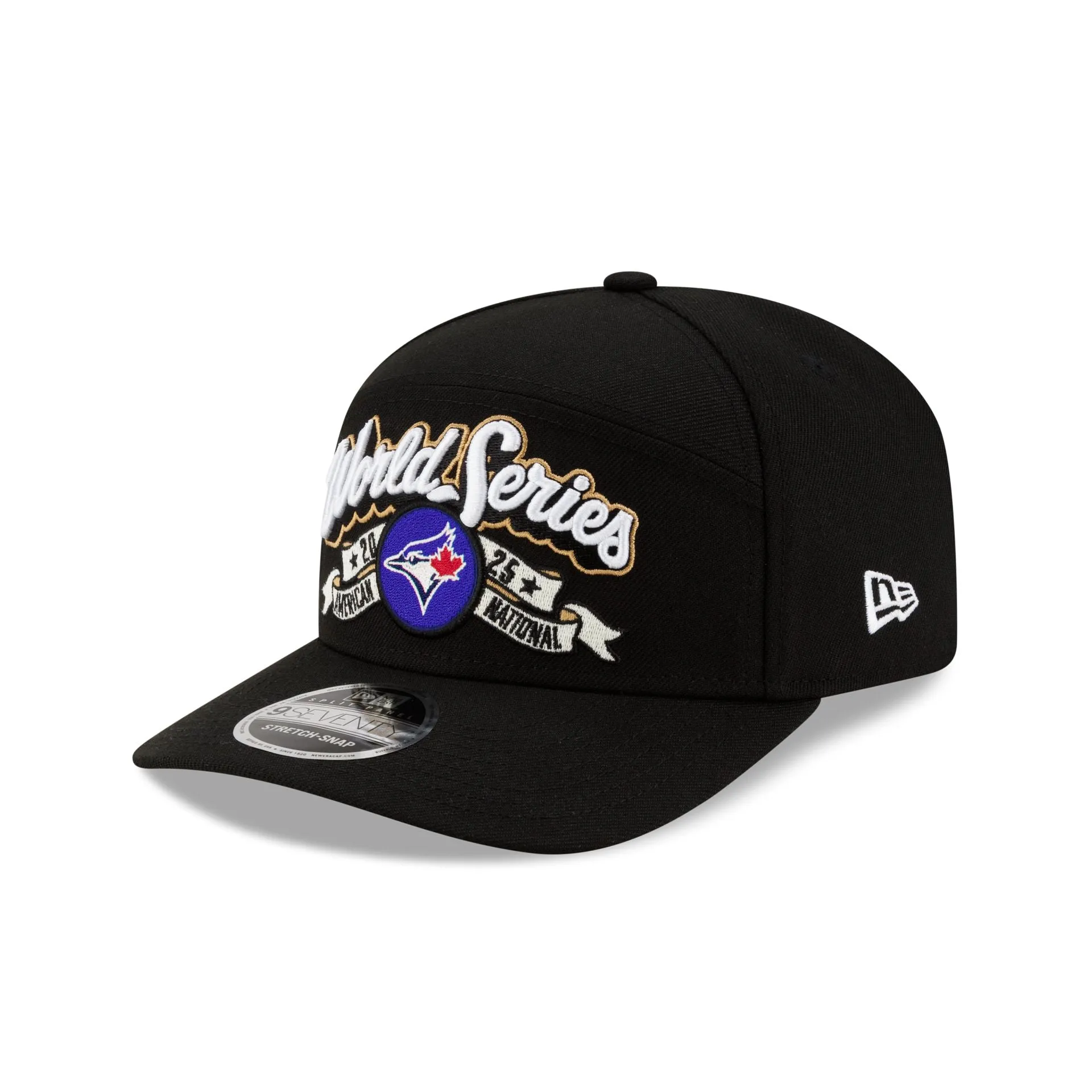 Toronto Blue Jays 2025 League Championship Series Locker Room Split Panel 9SEVENTY Stretch-Snap Hat sold by New Era