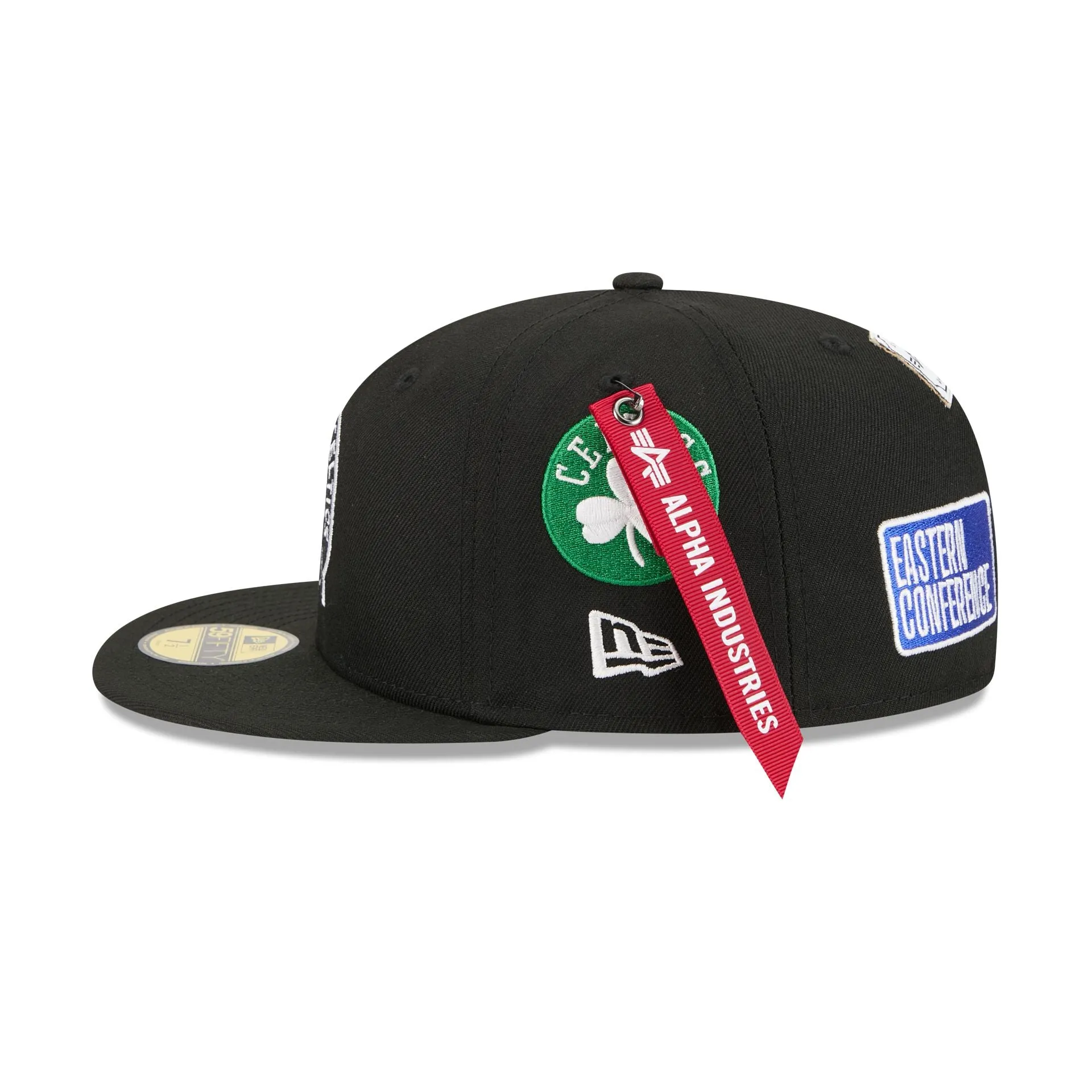 Alpha Industries x Boston Celtics Black 59FIFTY Fitted Hat sold by New Era product image thumbnail 4