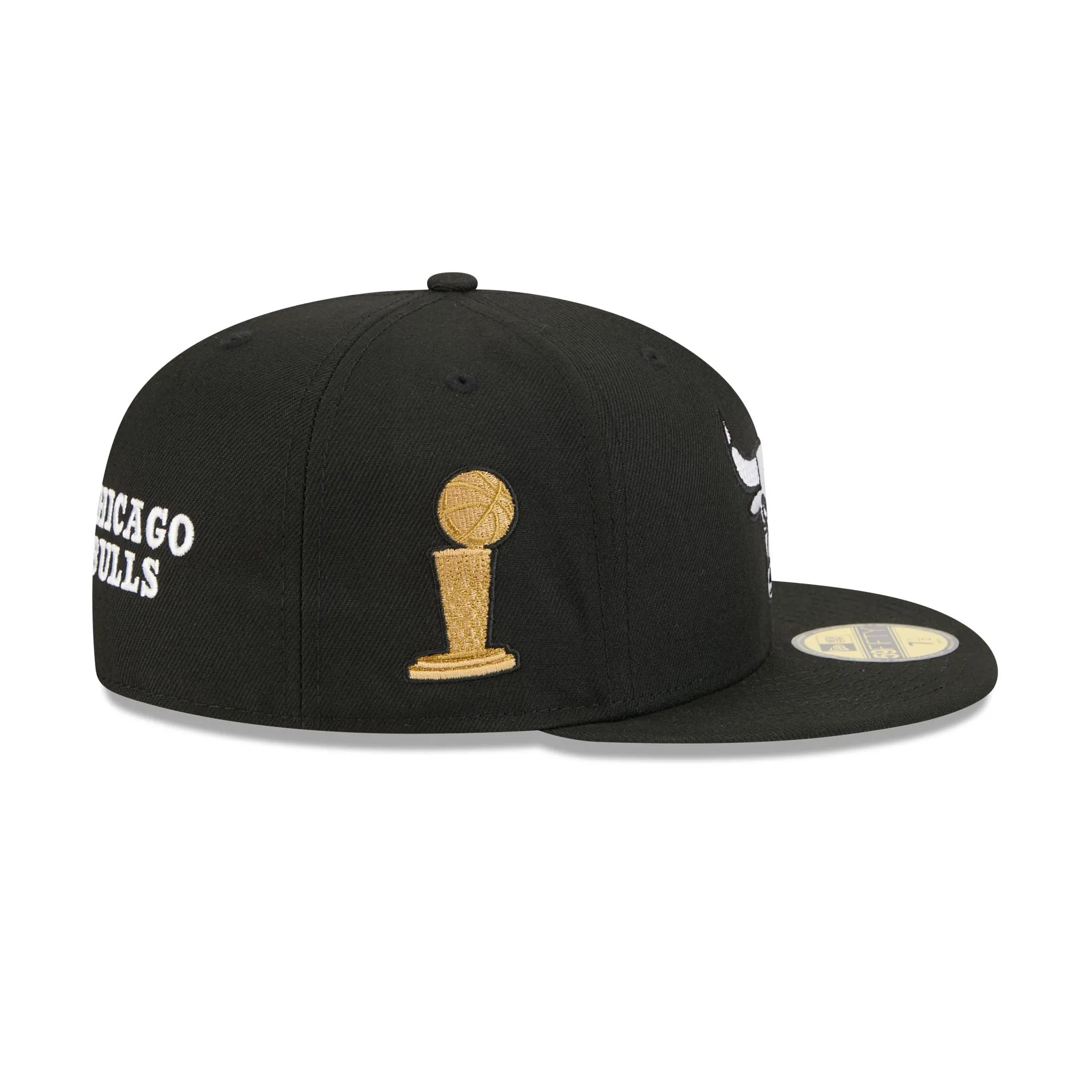 Alpha Industries x Chicago Bulls Black 59FIFTY Fitted Hat sold by New Era product image thumbnail 5