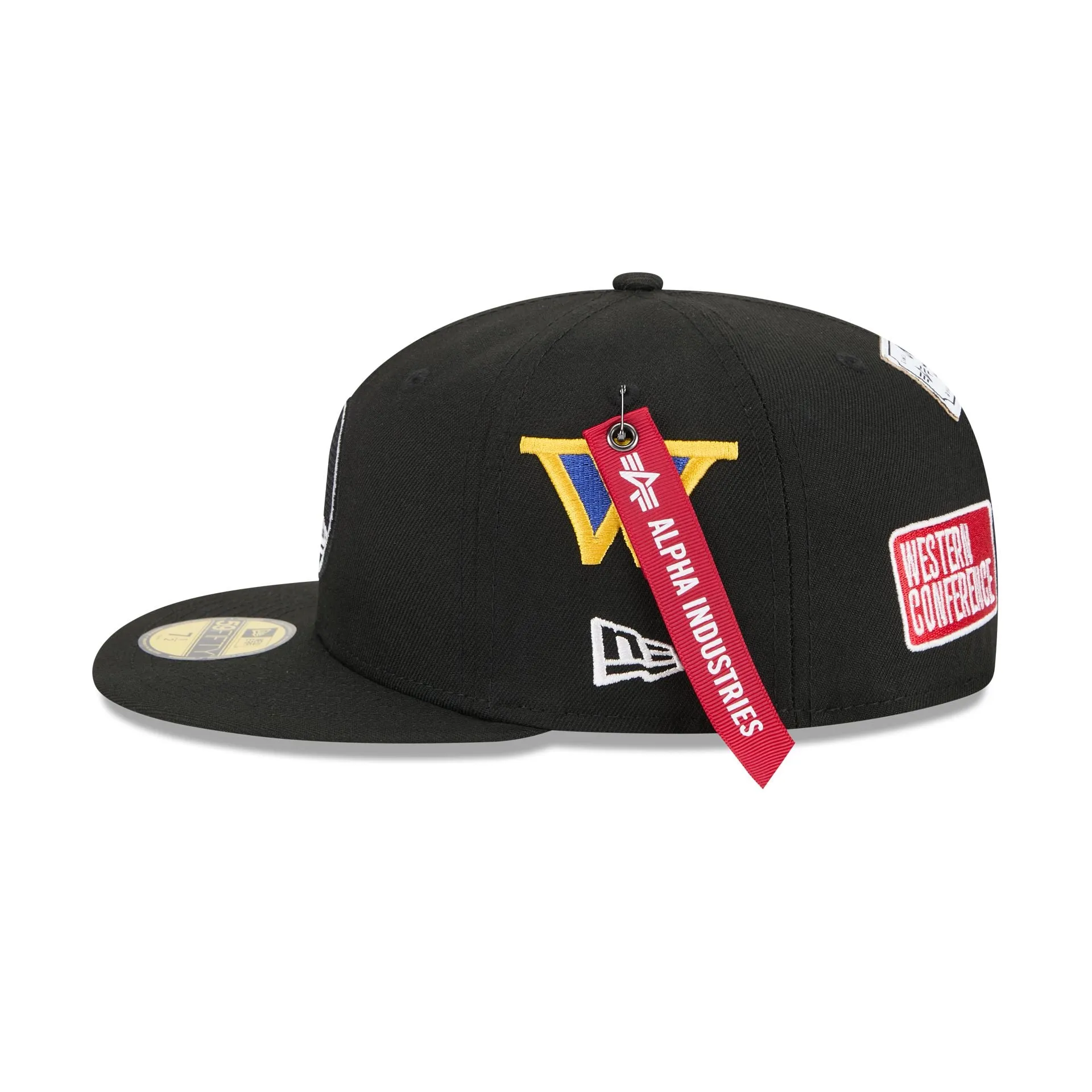 Alpha Industries x Golden State Warriors Black 59FIFTY Fitted Hat sold by New Era product image thumbnail 4