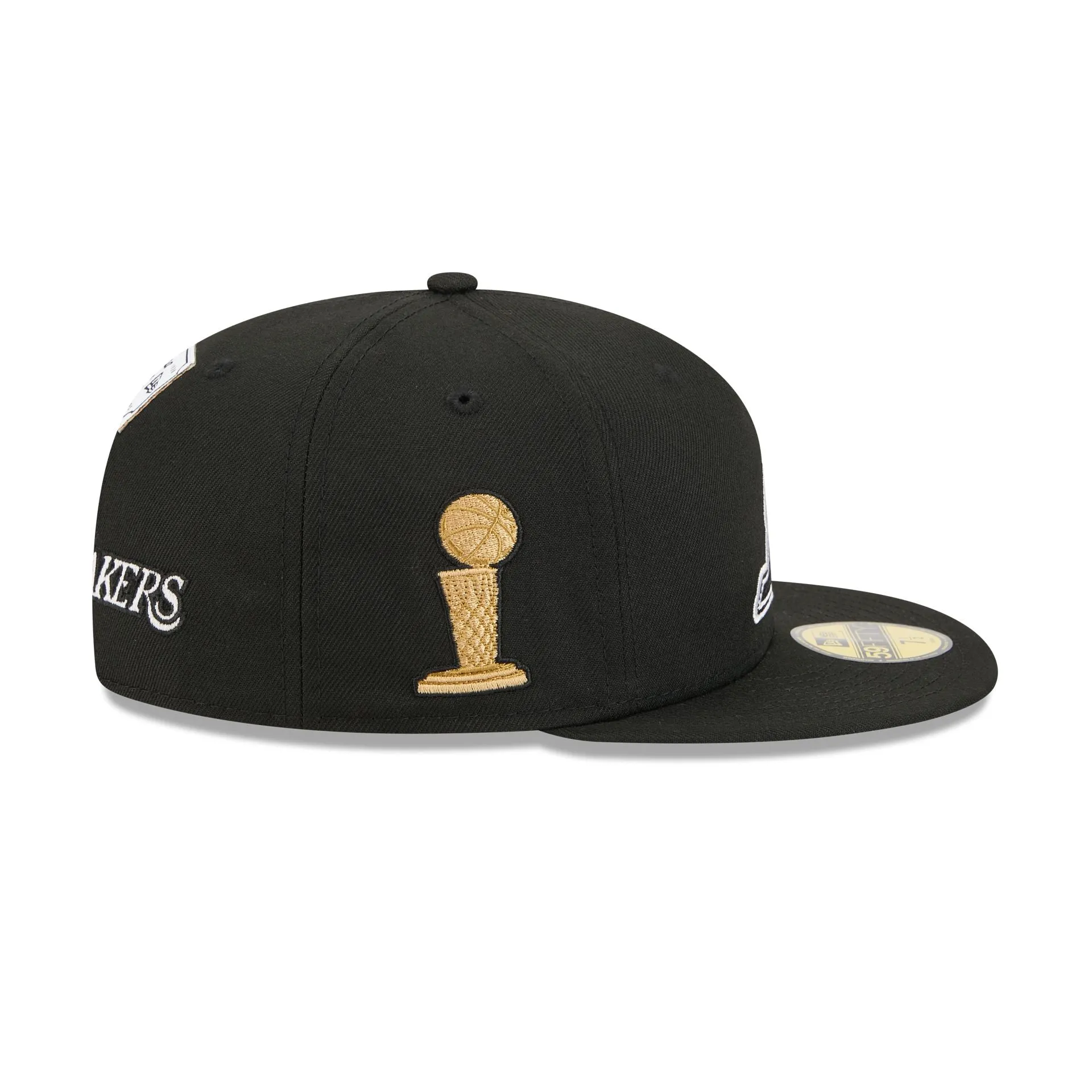 Alpha Industries x Los Angeles Lakers Black 59FIFTY Fitted Hat sold by New Era product image thumbnail 5