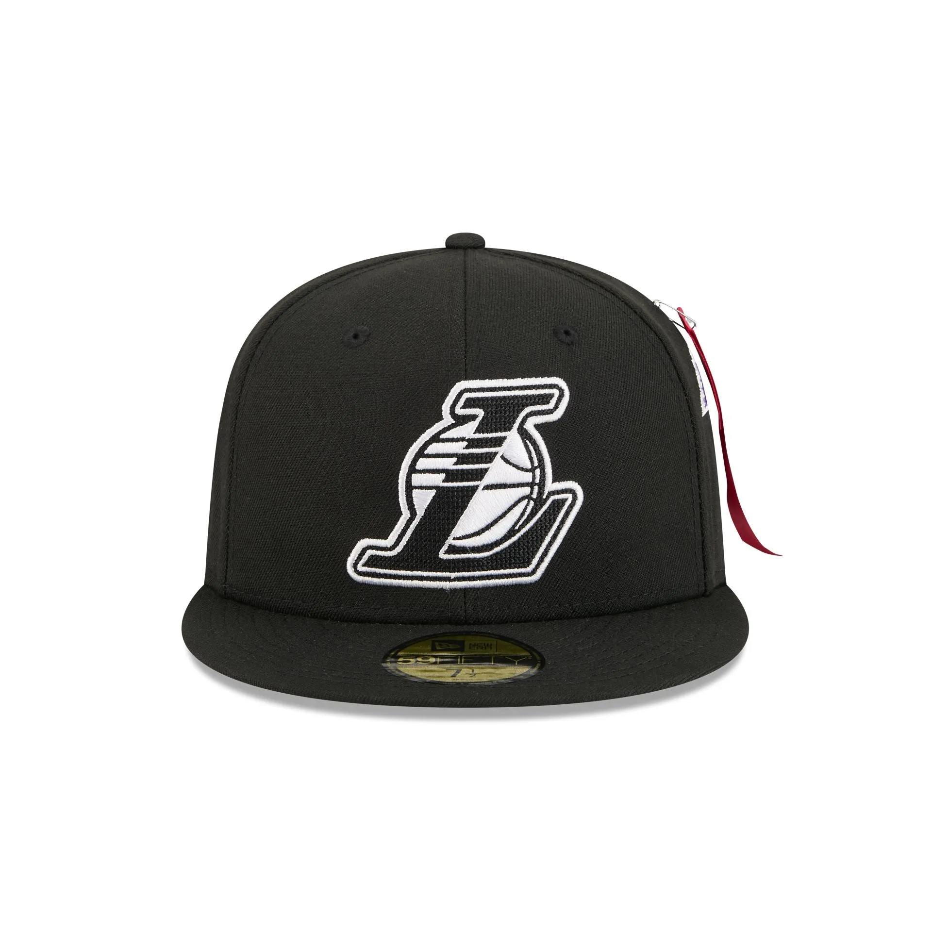 Alpha Industries x Los Angeles Lakers Black 59FIFTY Fitted Hat sold by New Era product image thumbnail 2