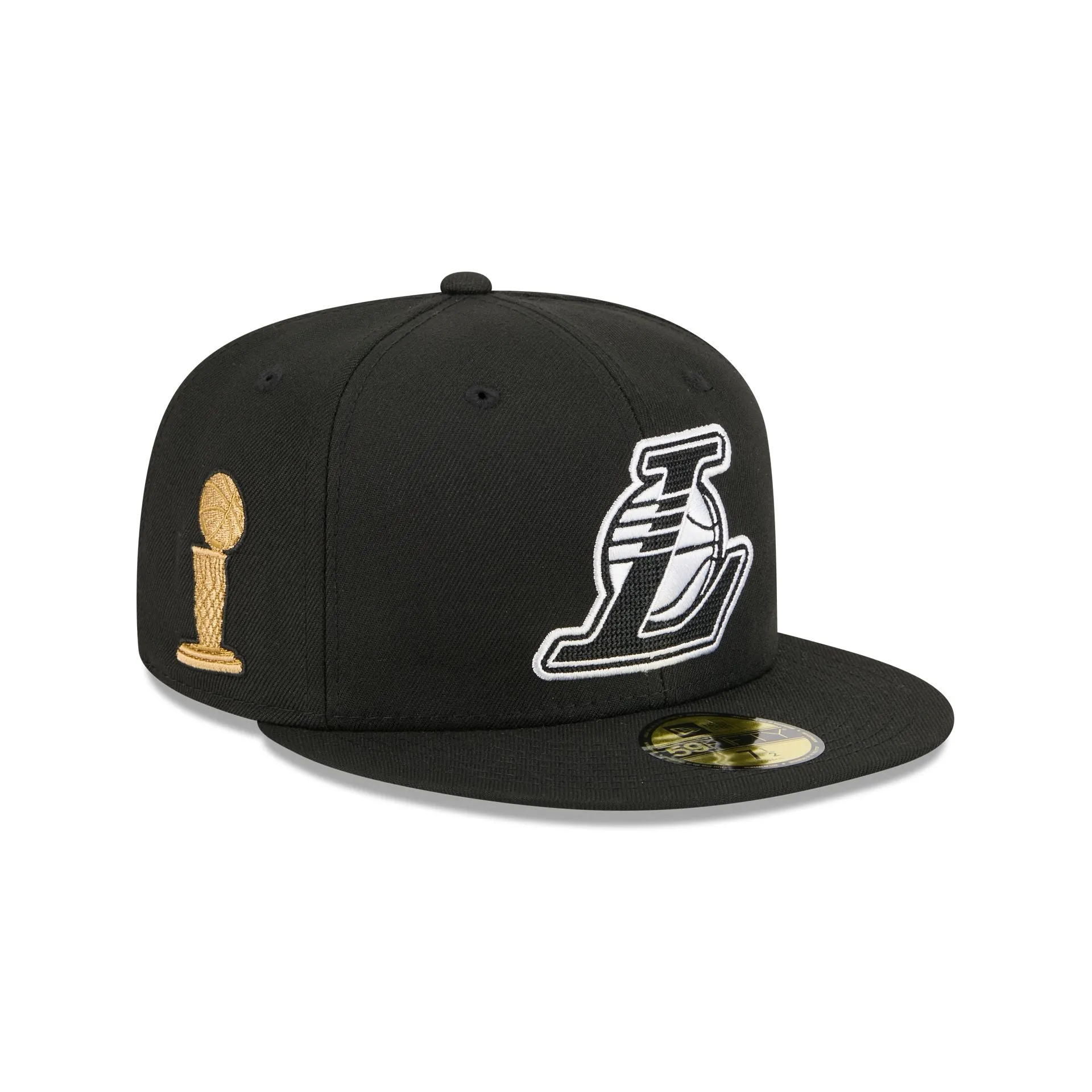 Alpha Industries x Los Angeles Lakers Black 59FIFTY Fitted Hat sold by New Era product image thumbnail 3