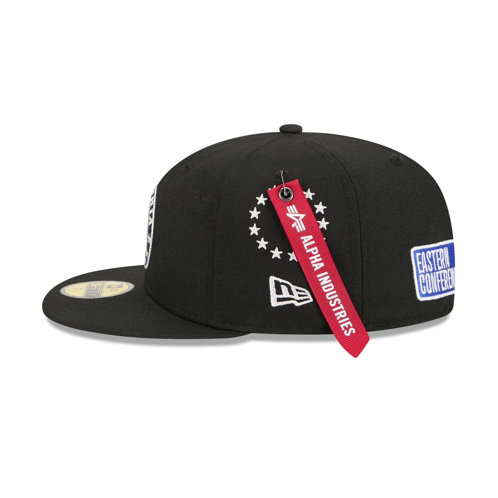 Alpha Industries x Philadelphia 76ers Black 59FIFTY Fitted Hat sold by New Era product image thumbnail 4