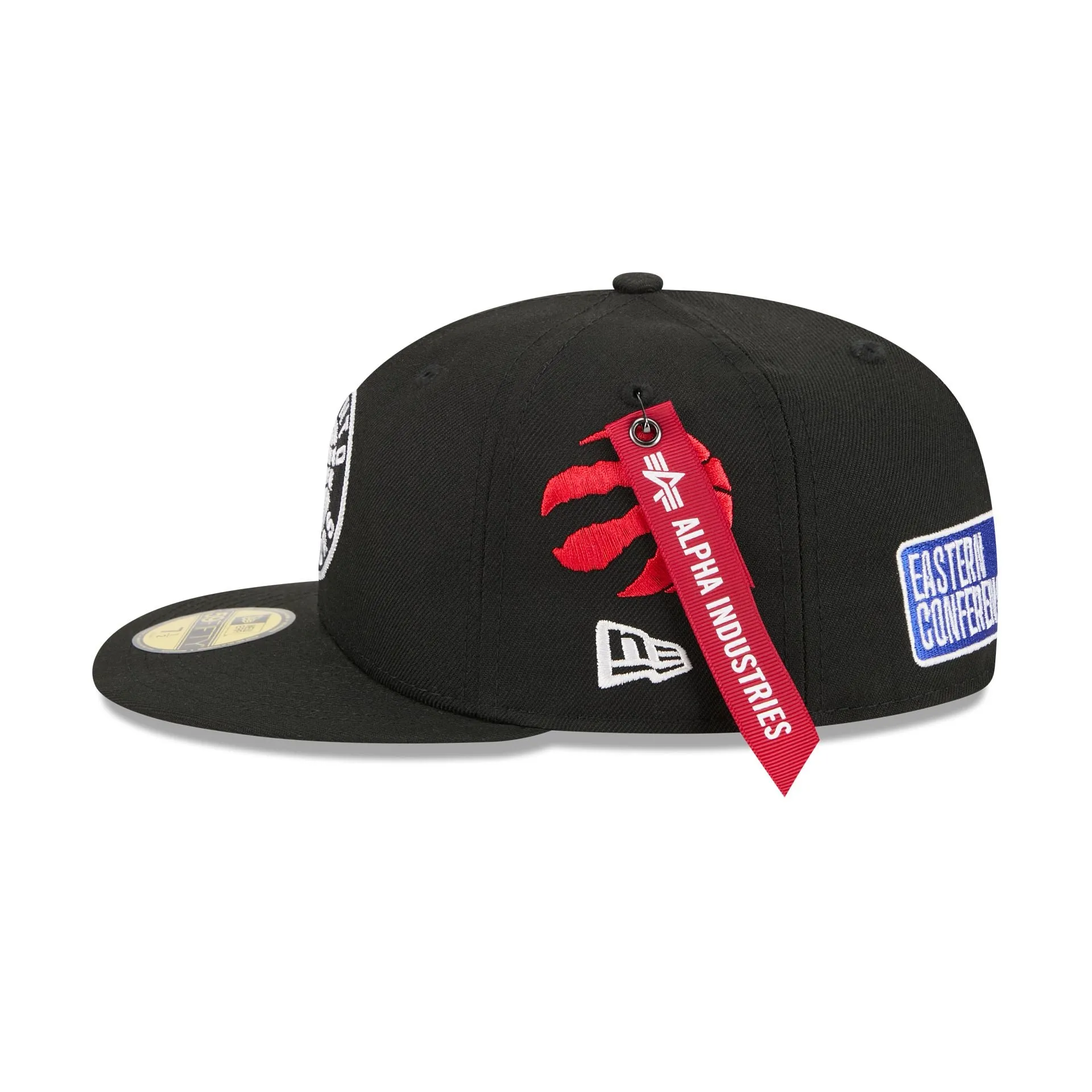 Alpha Industries x Toronto Raptors Black 59FIFTY Fitted Hat sold by New Era product image thumbnail 4
