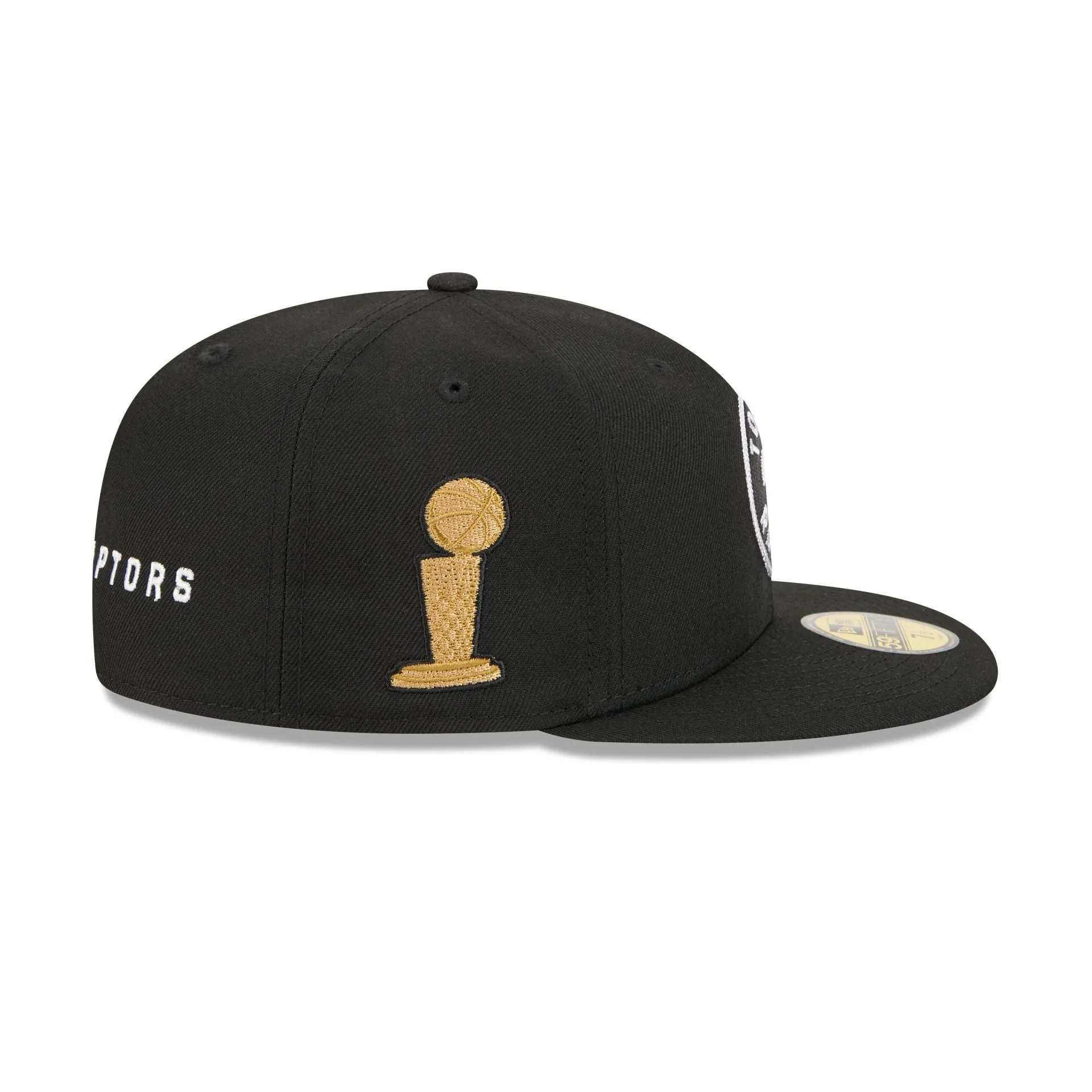 Alpha Industries x Toronto Raptors Black 59FIFTY Fitted Hat sold by New Era product image thumbnail 5