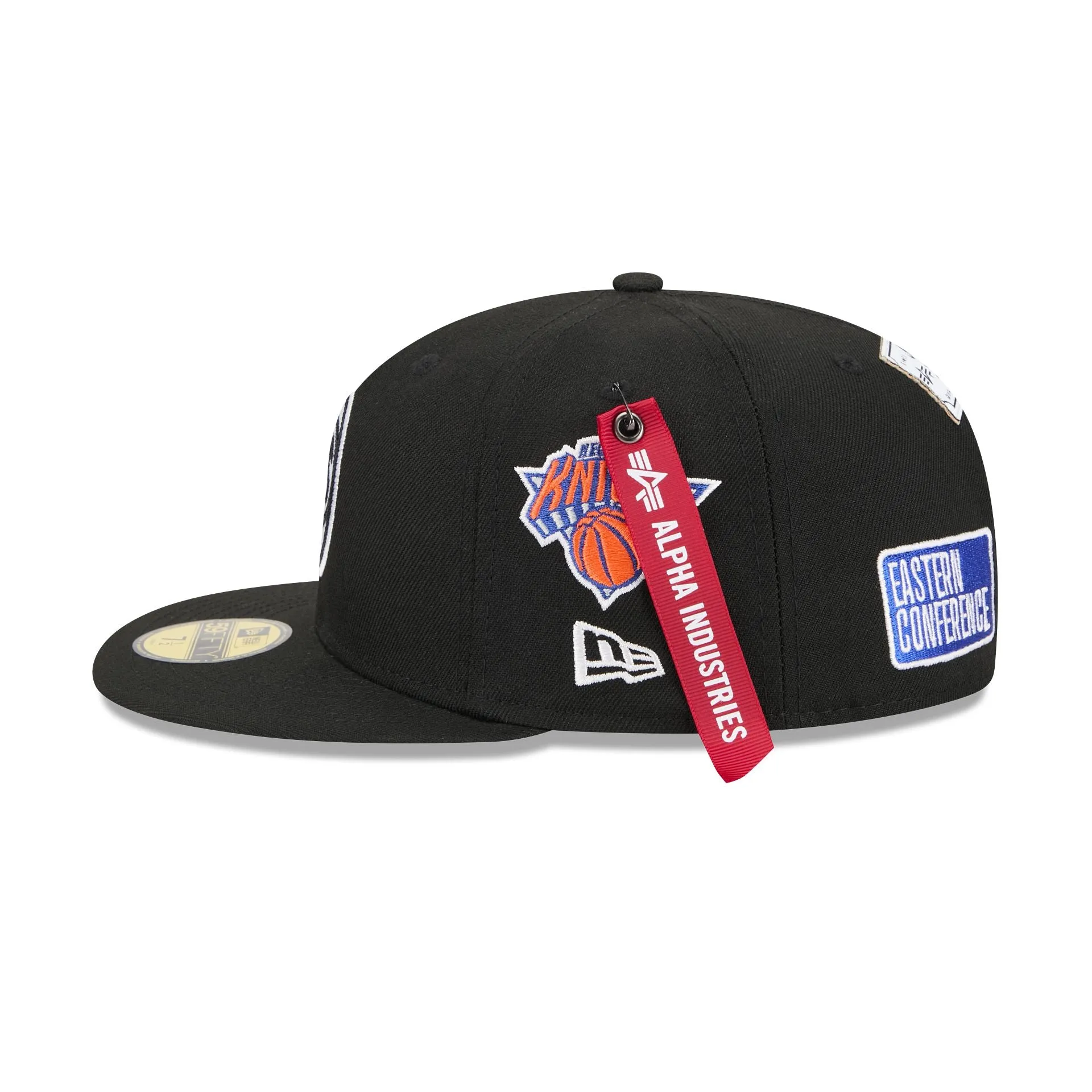 Alpha Industries x New York Knicks Black 59FIFTY Fitted Hat sold by New Era product image thumbnail 4