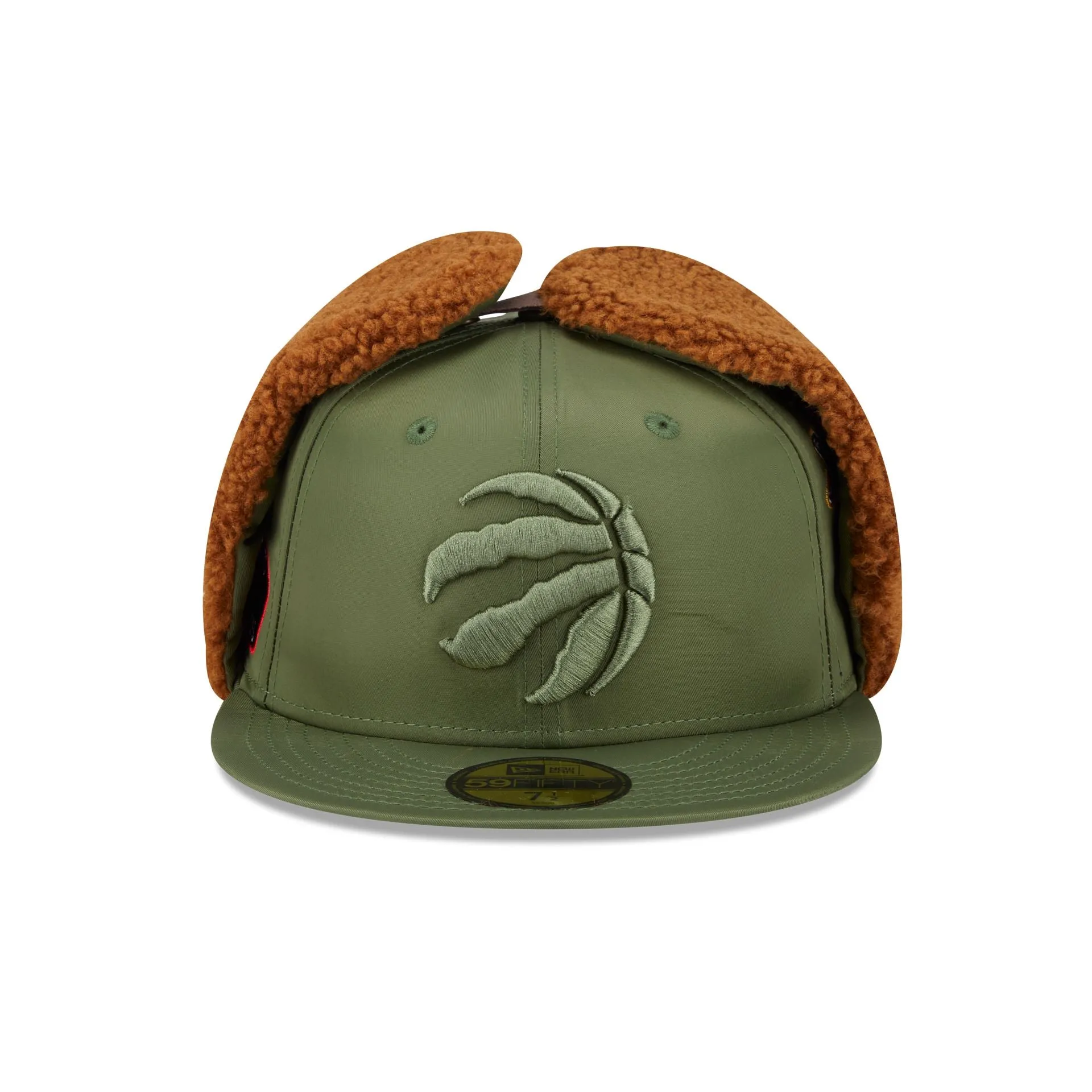 Alpha Industries x Toronto Raptors Olive Green Dog Ear 59FIFTY Fitted Hat sold by New Era product image thumbnail 2