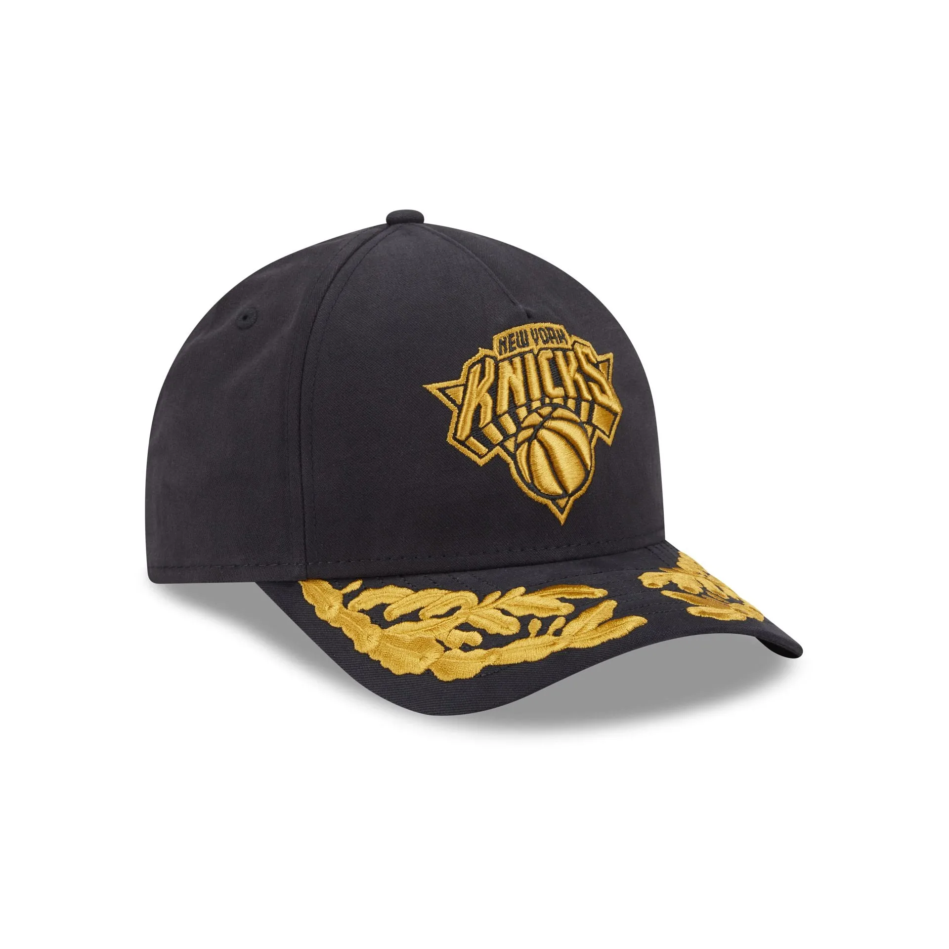 Alpha Industries x New York Knicks Black 9FORTY M-Crown A-Frame Snapback Hat sold by New Era product image thumbnail 3
