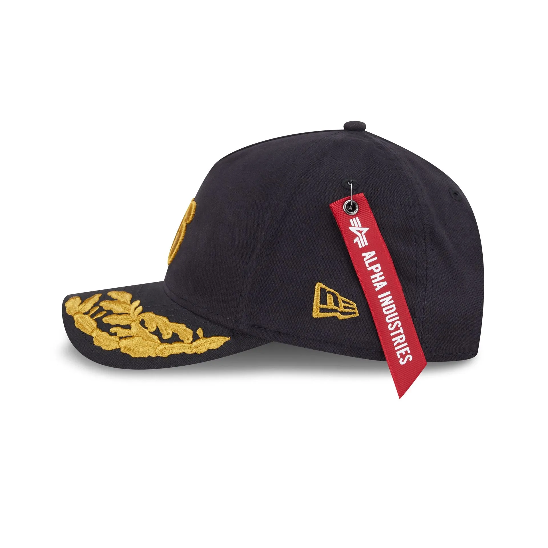 Alpha Industries x Philadelphia 76ers Black 9FORTY M-Crown A-Frame Snapback Hat sold by New Era product image thumbnail 4