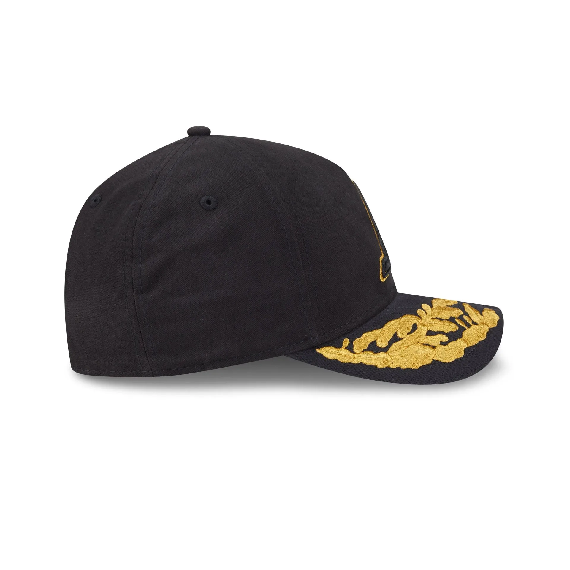 Alpha Industries x Los Angeles Lakers Black 9FORTY M-Crown A-Frame Snapback Hat sold by New Era product image thumbnail 5