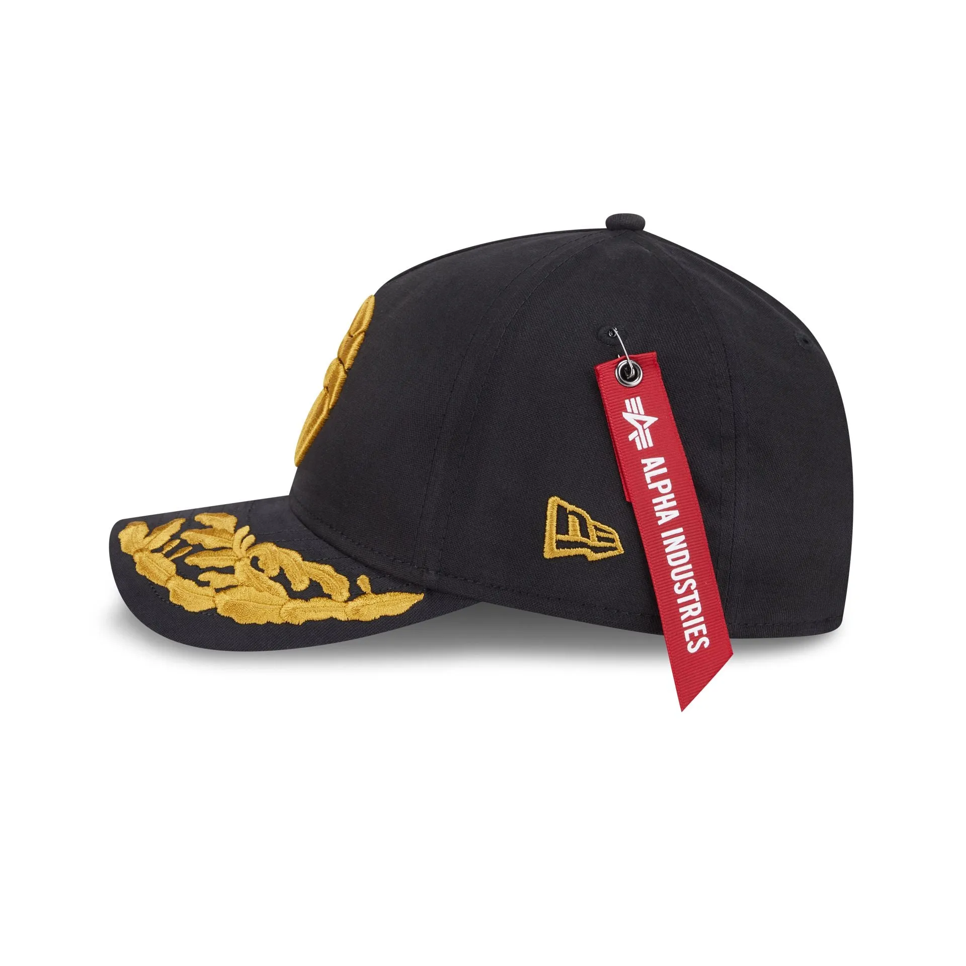 Alpha Industries x Toronto Raptors Black 9FORTY M-Crown A-Frame Snapback Hat sold by New Era product image thumbnail 4