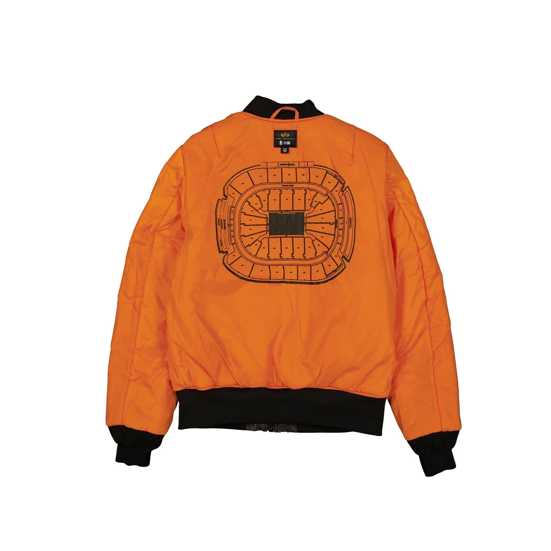 Alpha Industries x Toronto Raptors Black Camo MA-1 Bomber Jacket sold by New Era product image thumbnail 3