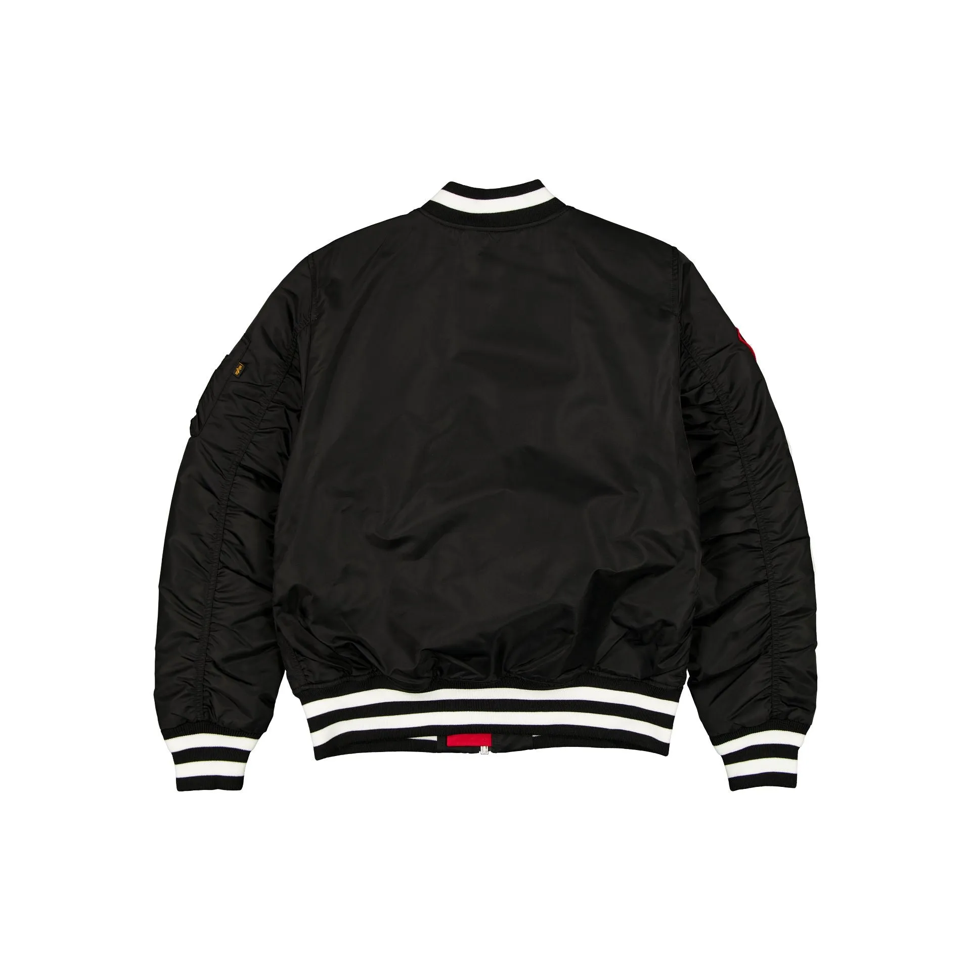 Alpha Industries x Chicago Bulls Black MA-1 Bomber Jacket sold by New Era product image thumbnail 3