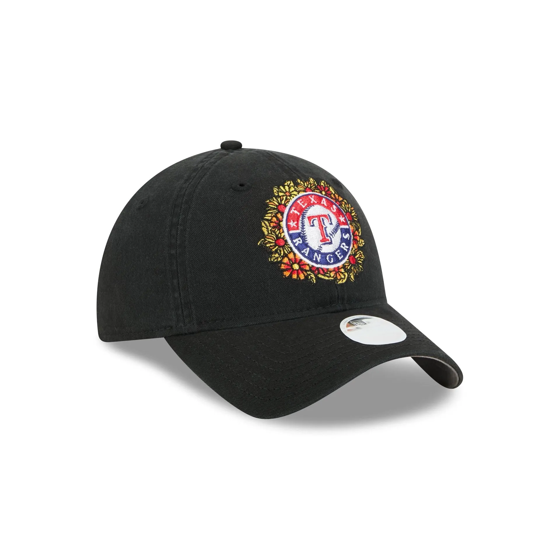 Texas Rangers Day of the Dead Floral 9TWENTY Adjustable Hat sold by New Era product image thumbnail 3