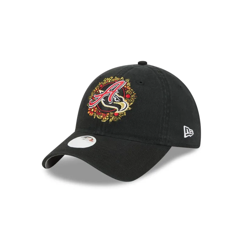 El Águila de Veracruz Day of the Dead Floral 9TWENTY Adjustable Hat sold by New Era