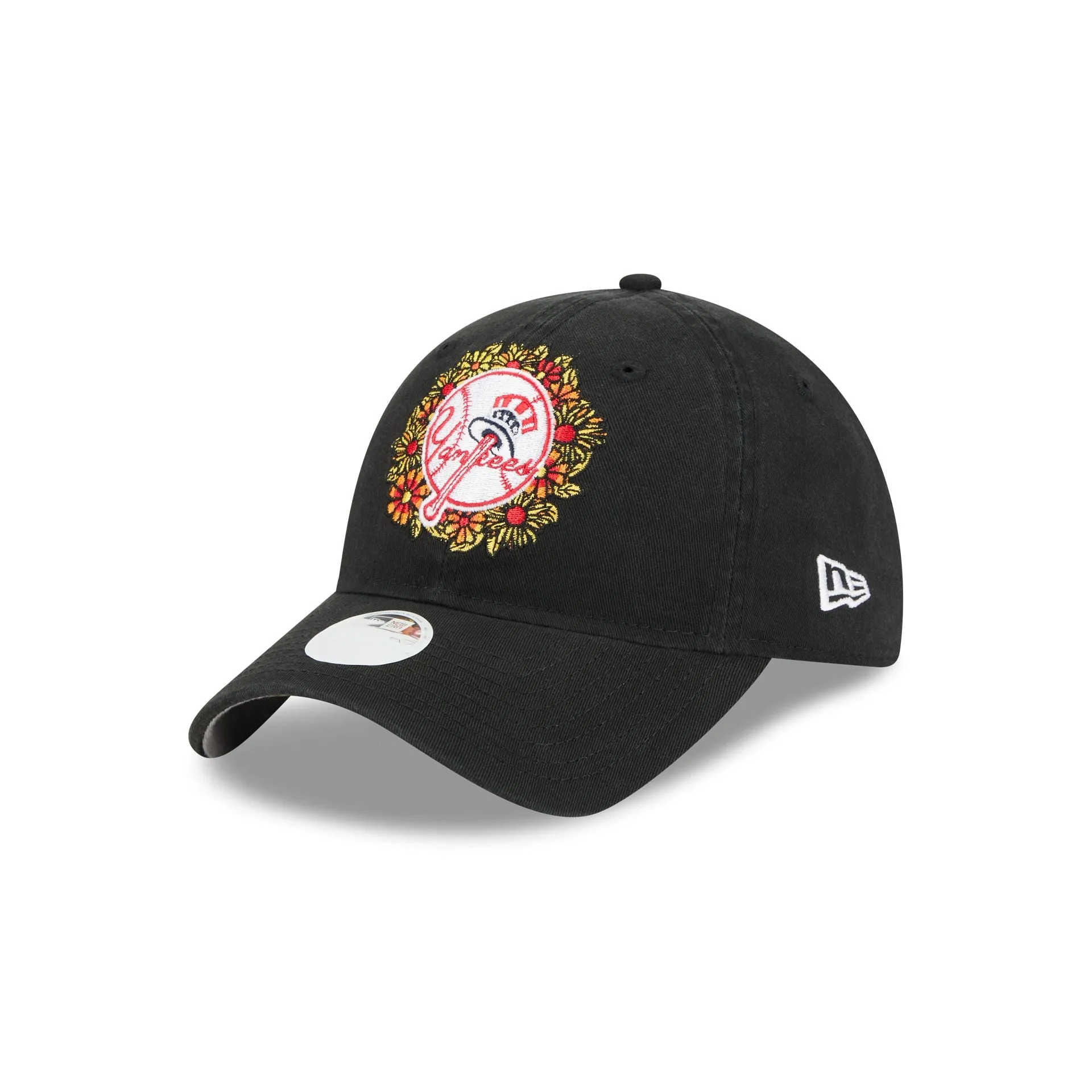 New York Yankees Day of the Dead Floral 9TWENTY Adjustable Hat sold by New Era