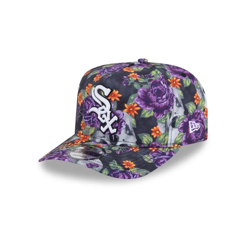 Chicago White Sox Day of the Dead Skull & Roses 9FIFTY A-Frame Snapback sold by New Era