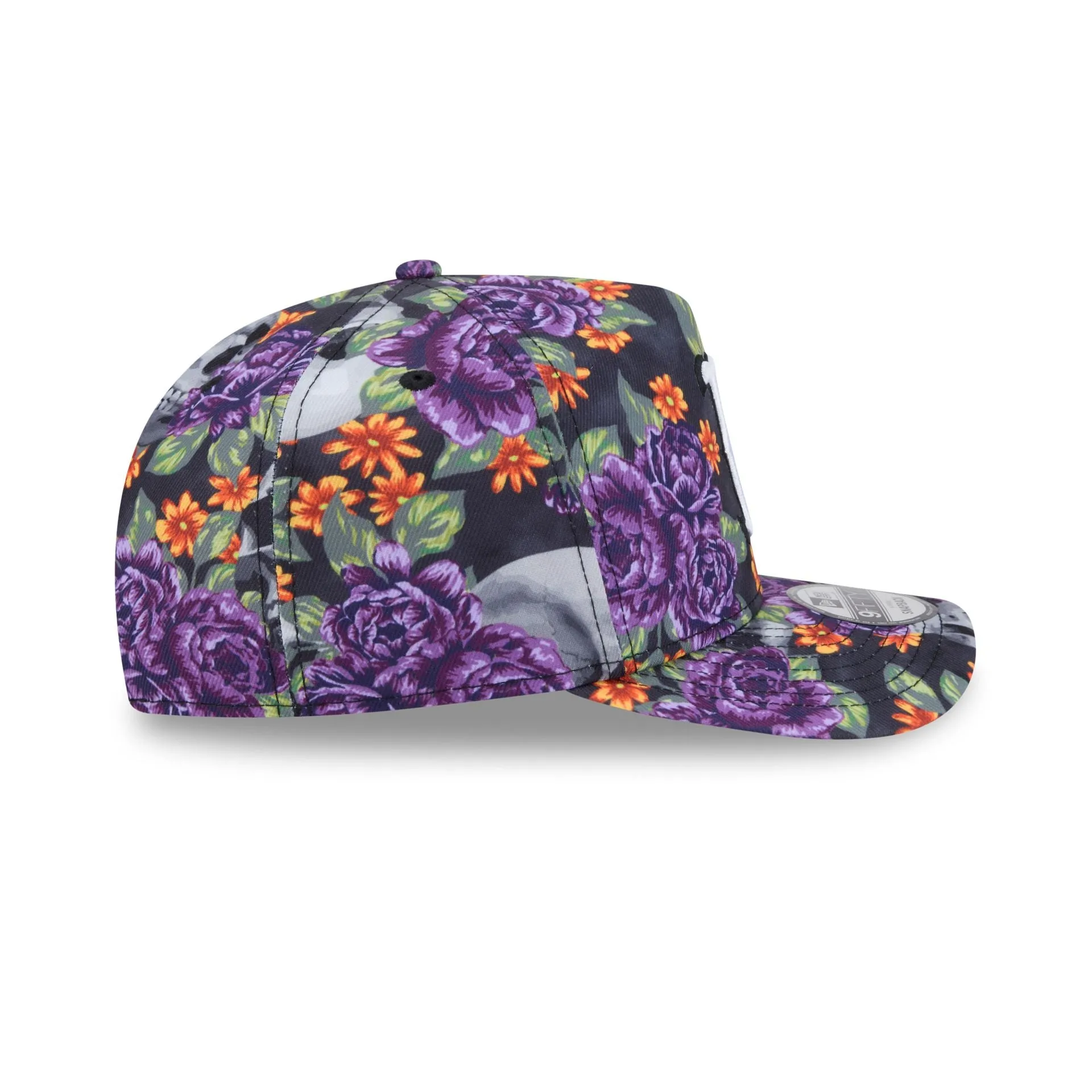 Boston Red Sox Day of the Dead Skull & Roses 9FIFTY A-Frame Snapback sold by New Era product image thumbnail 5