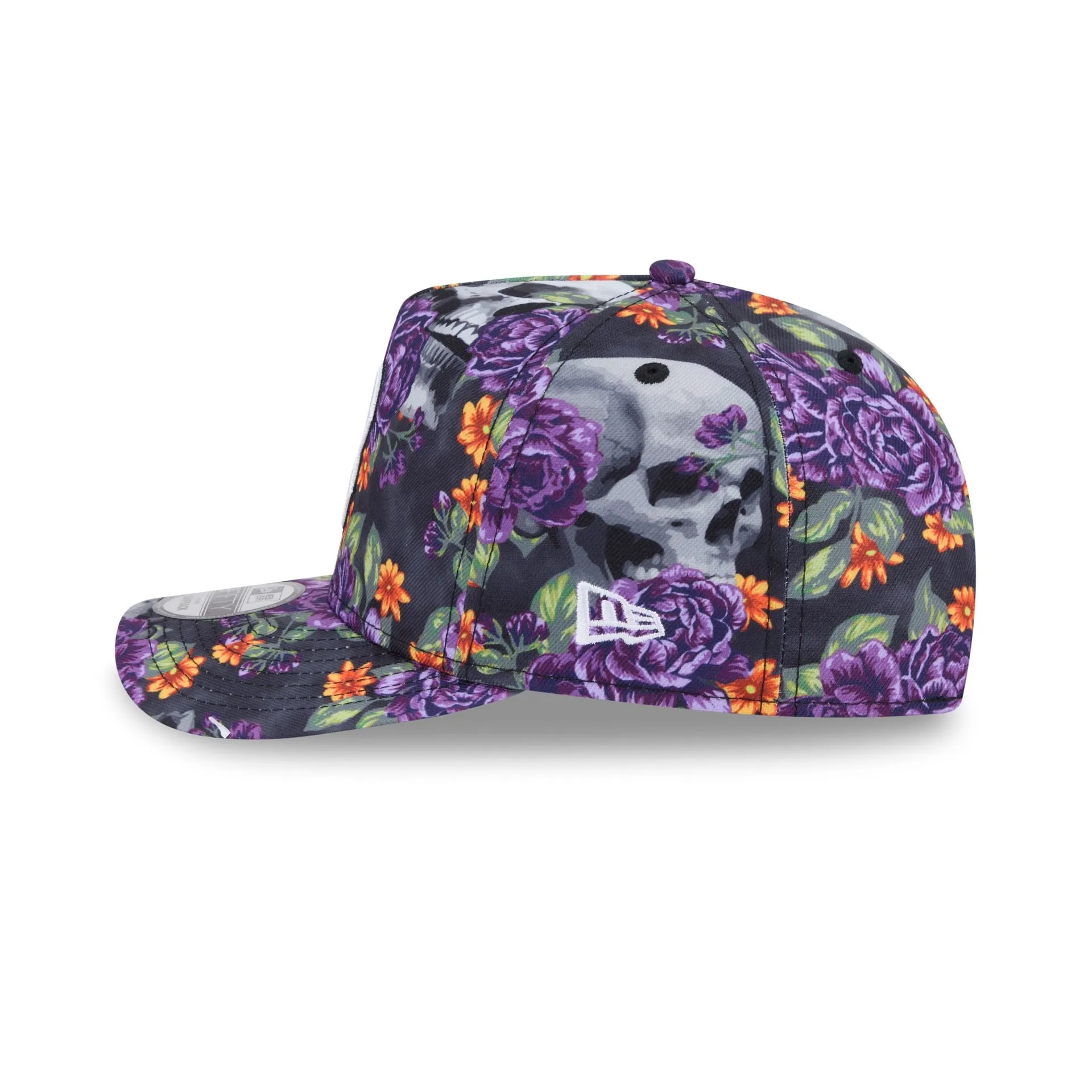 Boston Red Sox Day of the Dead Skull & Roses 9FIFTY A-Frame Snapback sold by New Era product image thumbnail 4
