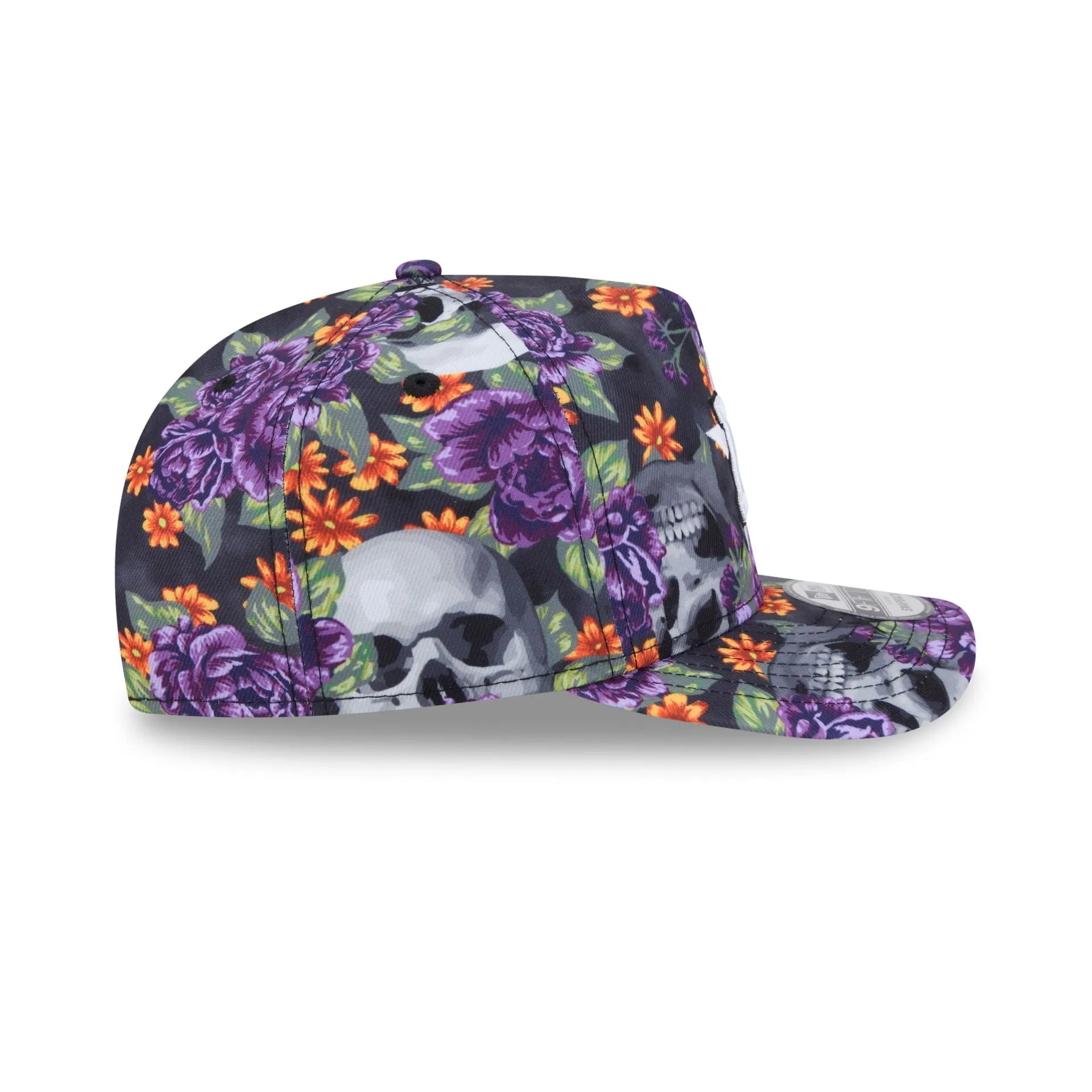 Houston Astros Day of the Dead Skull & Roses 9FIFTY A-Frame Snapback sold by New Era product image thumbnail 5