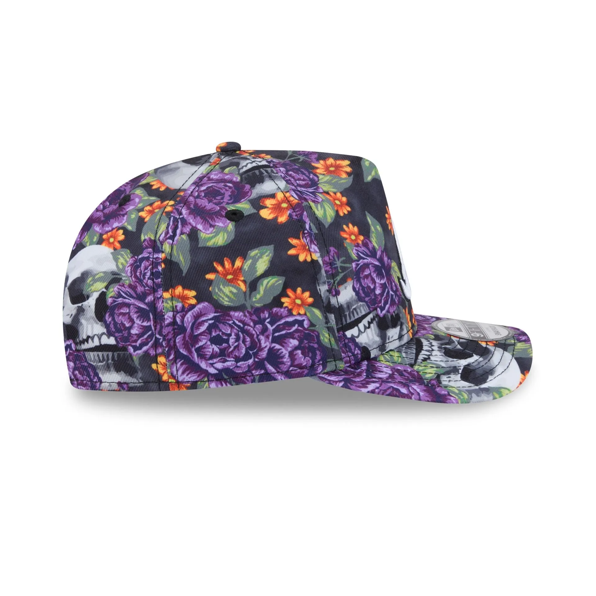 Atlanta Braves Day of the Dead Skull & Roses 9FIFTY A-Frame Snapback sold by New Era product image thumbnail 5