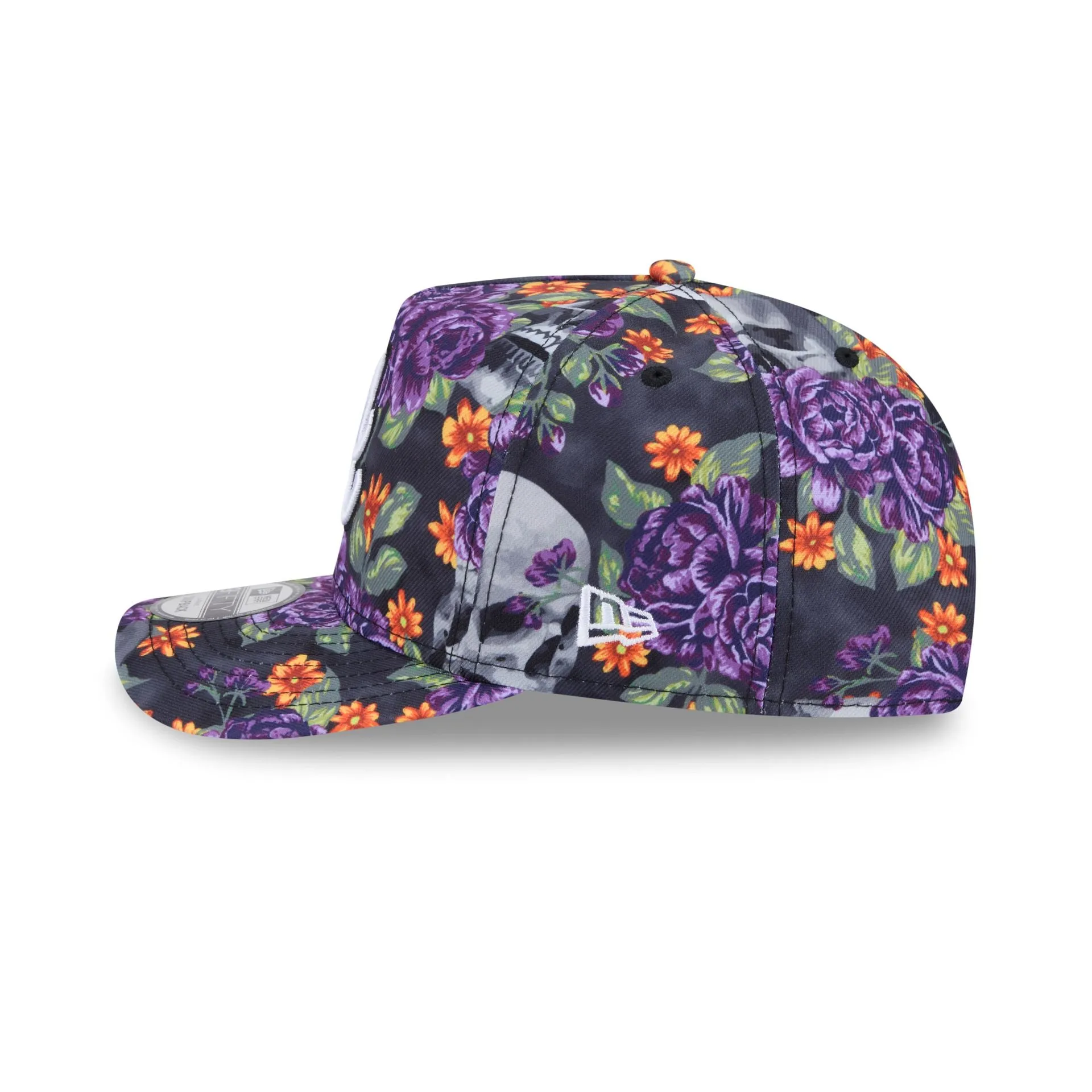 Atlanta Braves Day of the Dead Skull & Roses 9FIFTY A-Frame Snapback sold by New Era product image thumbnail 4
