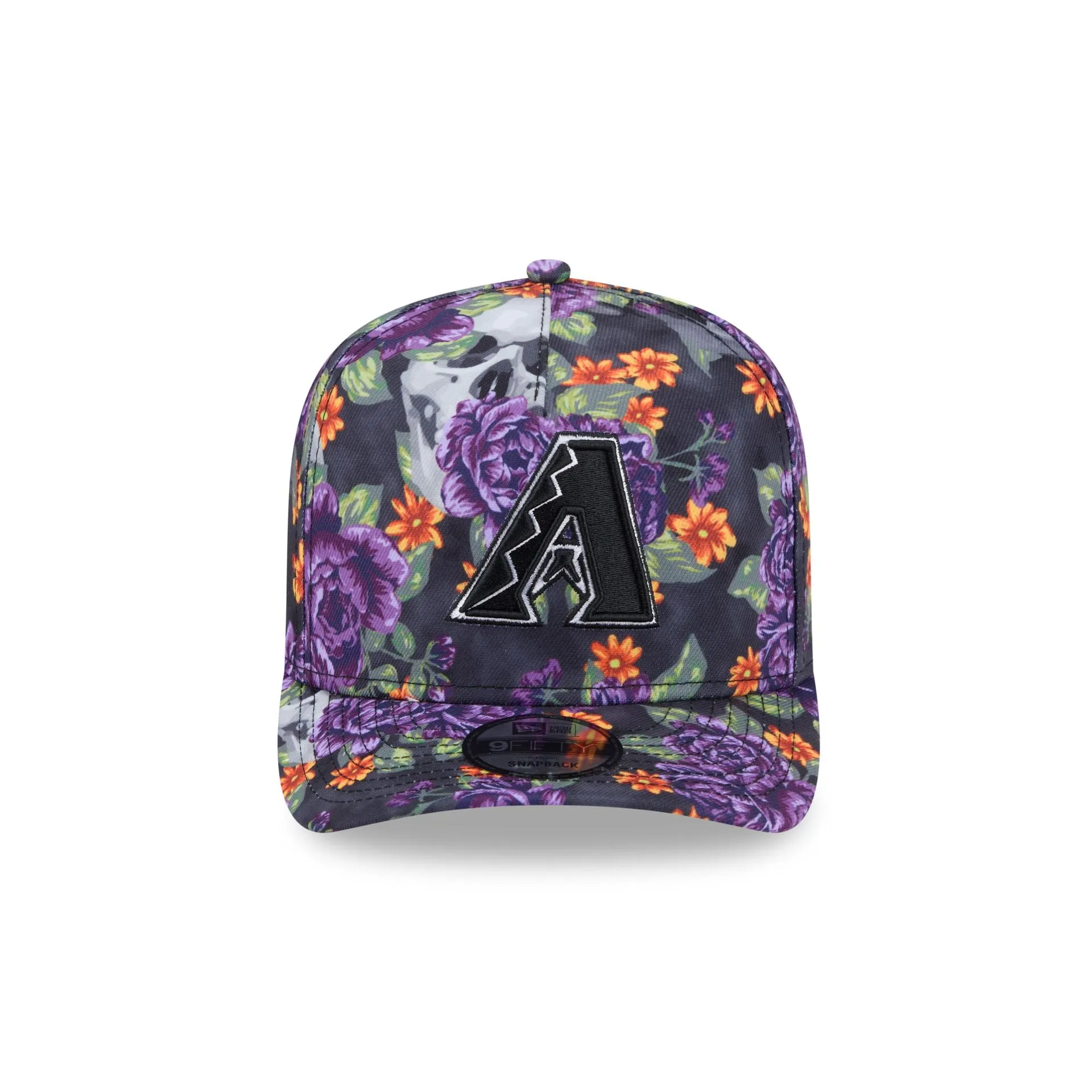 Arizona Diamondbacks Day of the Dead Skull & Roses 9FIFTY A-Frame Snapback sold by New Era product image thumbnail 2
