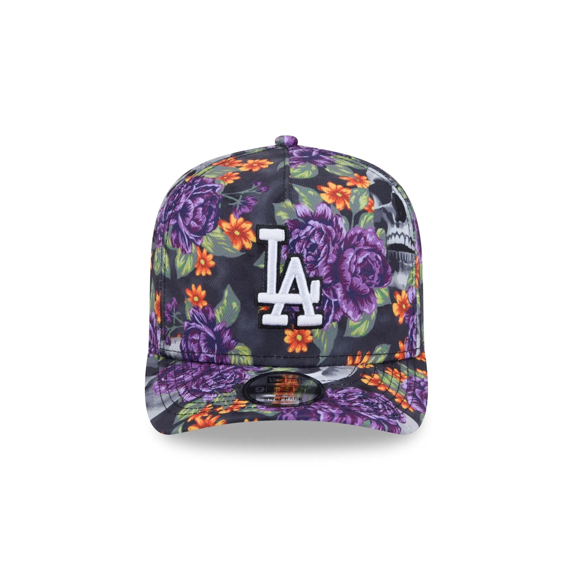 Los Angeles Dodgers Day of the Dead Skull & Roses 9FIFTY A-Frame Snapback sold by New Era product image thumbnail 2