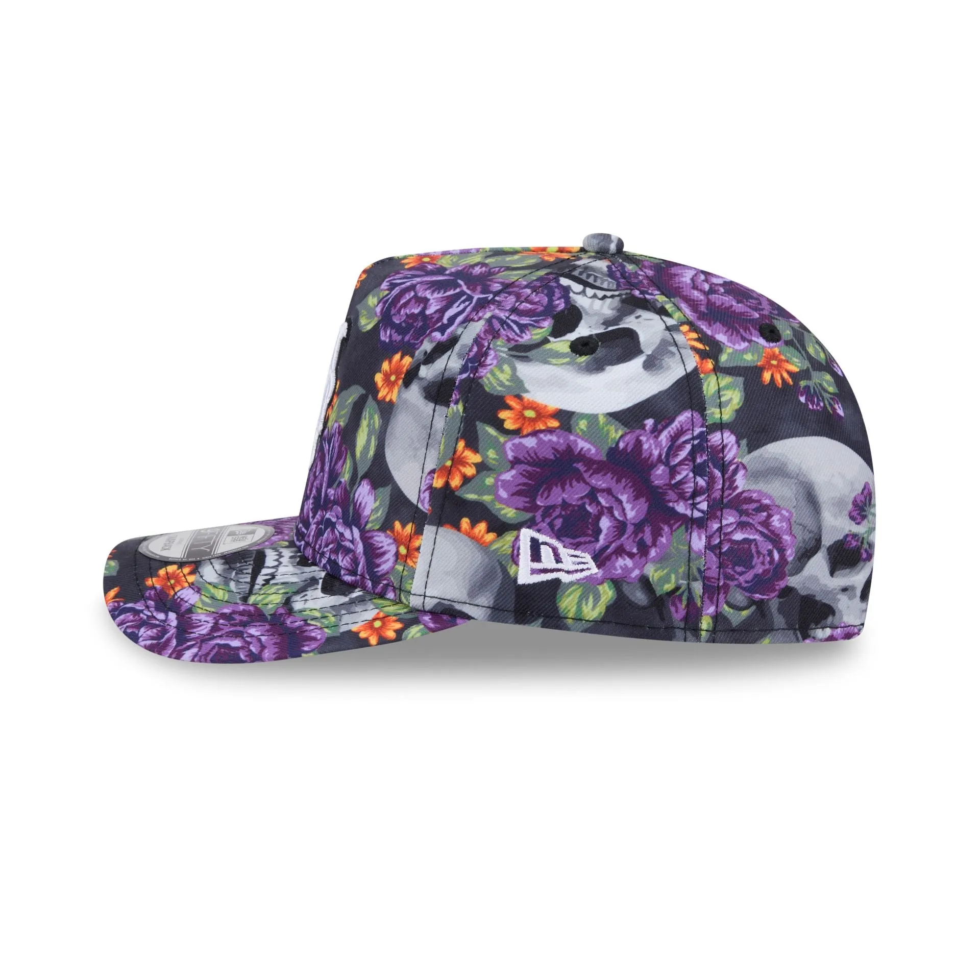 New York Mets Day of the Dead Skull & Roses 9FIFTY A-Frame Snapback sold by New Era product image thumbnail 4
