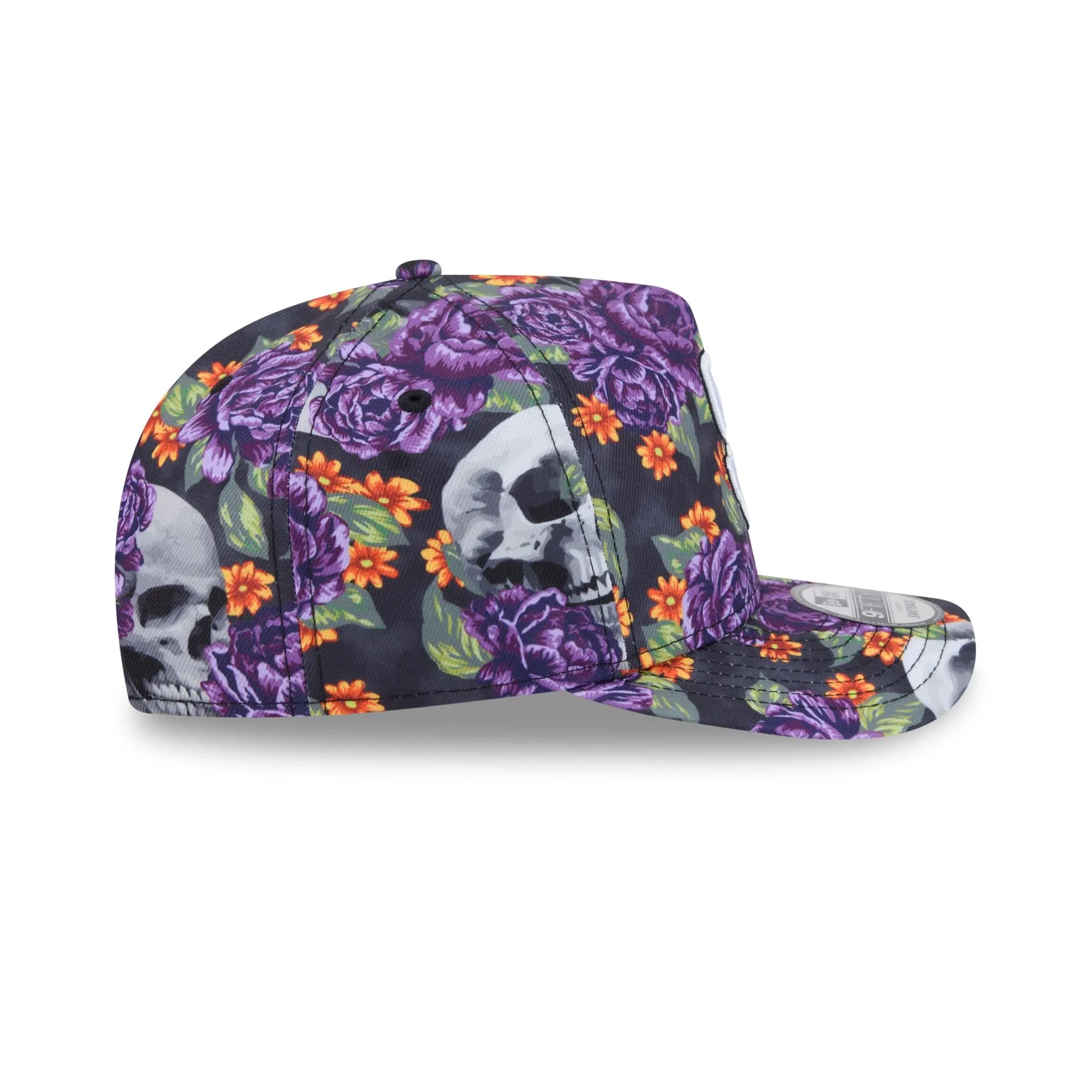 San Diego Padres Day of the Dead Skull & Roses 9FIFTY A-Frame Snapback sold by New Era product image thumbnail 5