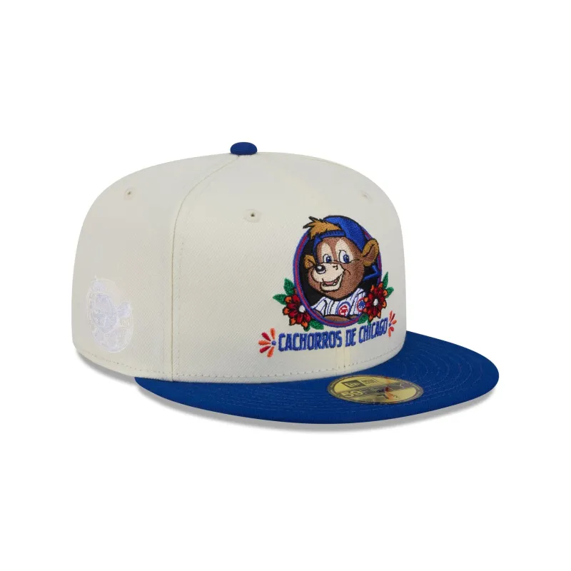 Chicago Cubs Day of the Dead Sugar Skull Mascot 59FIFTY Fitted Hat sold by New Era
