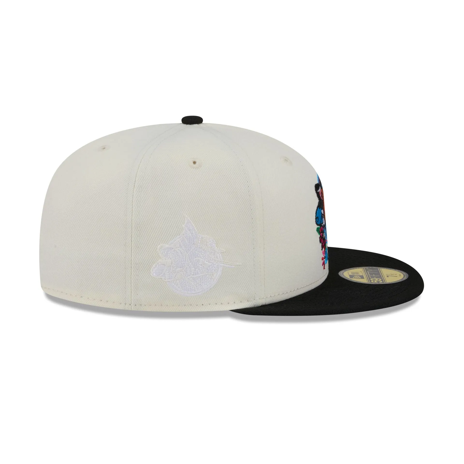 Miami Marlins Day of the Dead Sugar Skull Mascot 59FIFTY Fitted Hat sold by New Era product image thumbnail 4