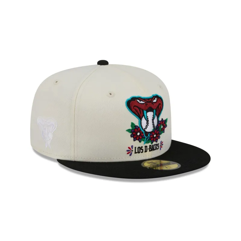 Arizona Diamondbacks Day of the Dead Sugar Skull Mascot 59FIFTY Fitted Hat sold by New Era