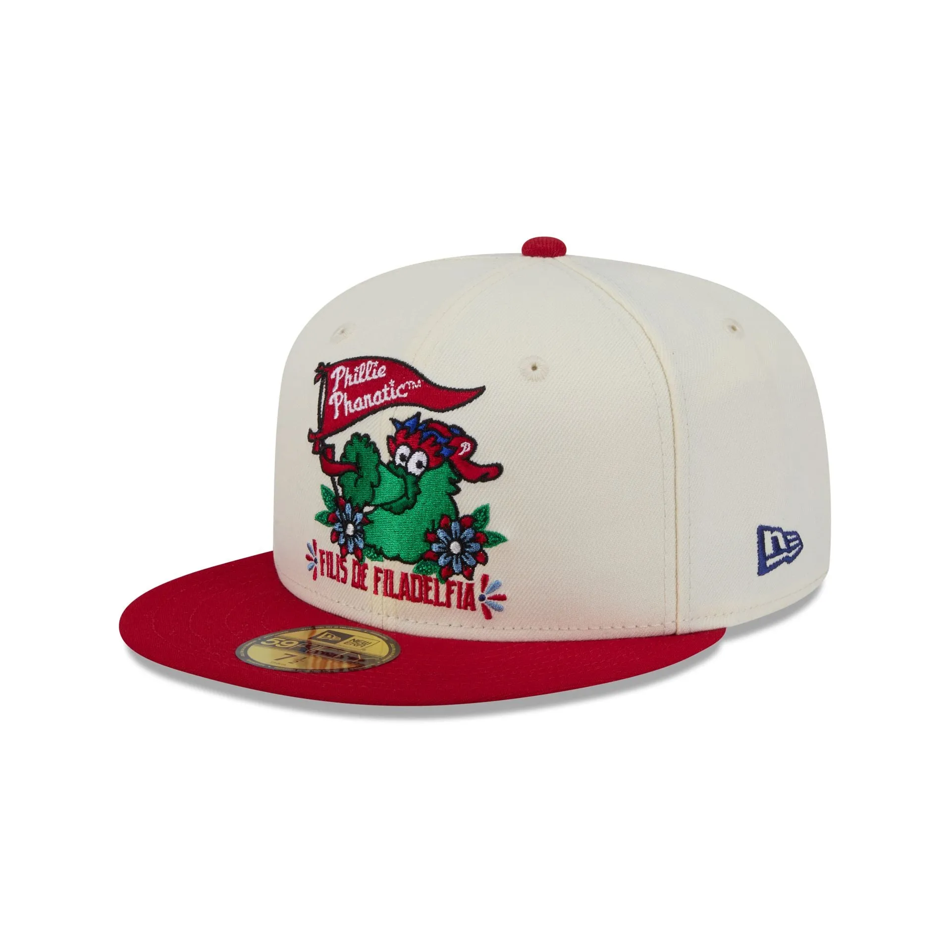 Philadelphia Phillies Day of the Dead Sugar Skull Mascot 59FIFTY Fitted Hat sold by New Era product image thumbnail 3